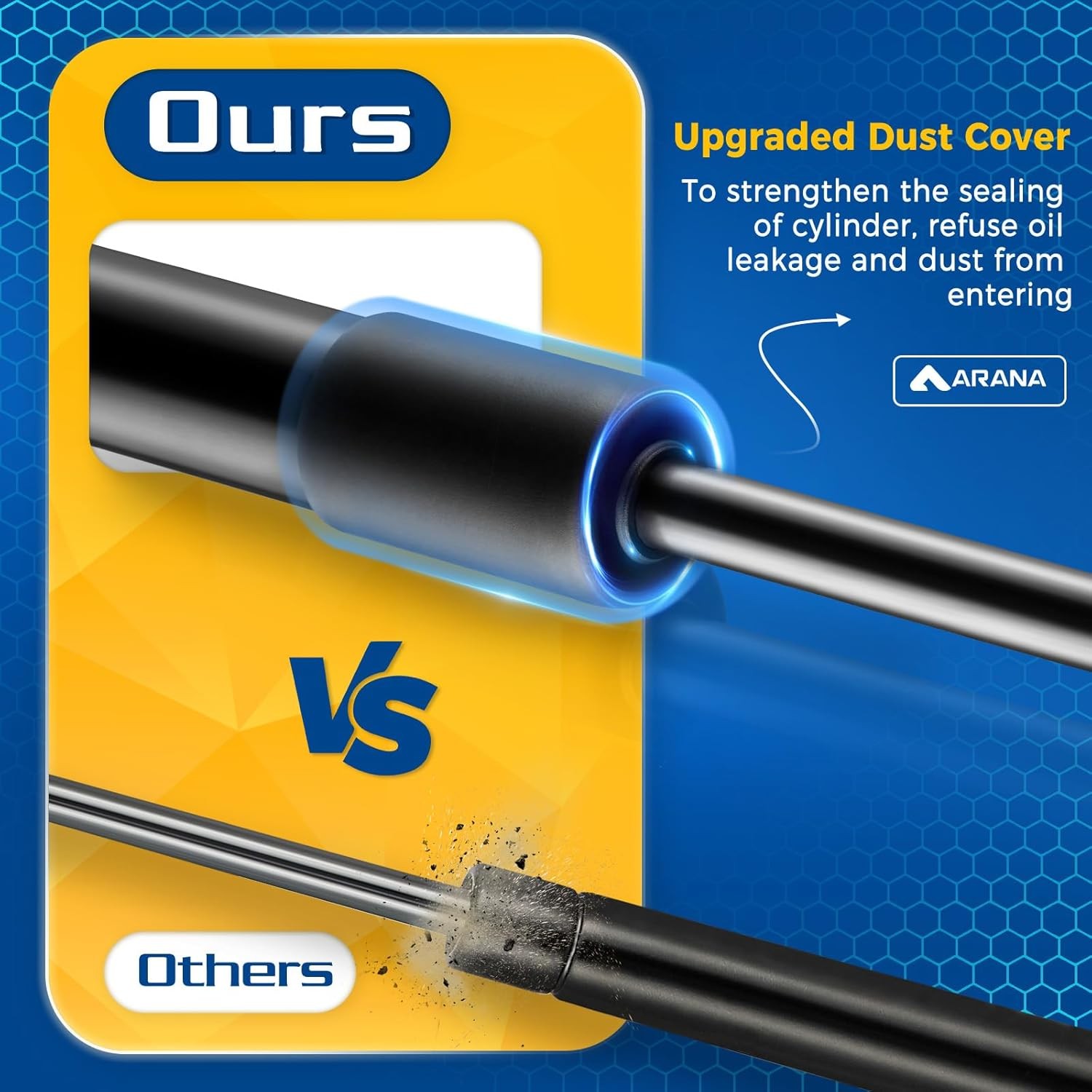 ARANA Rear Hatch Struts for Hyundai Tucson 2016-2021, Trunk Lift Support Liftgat