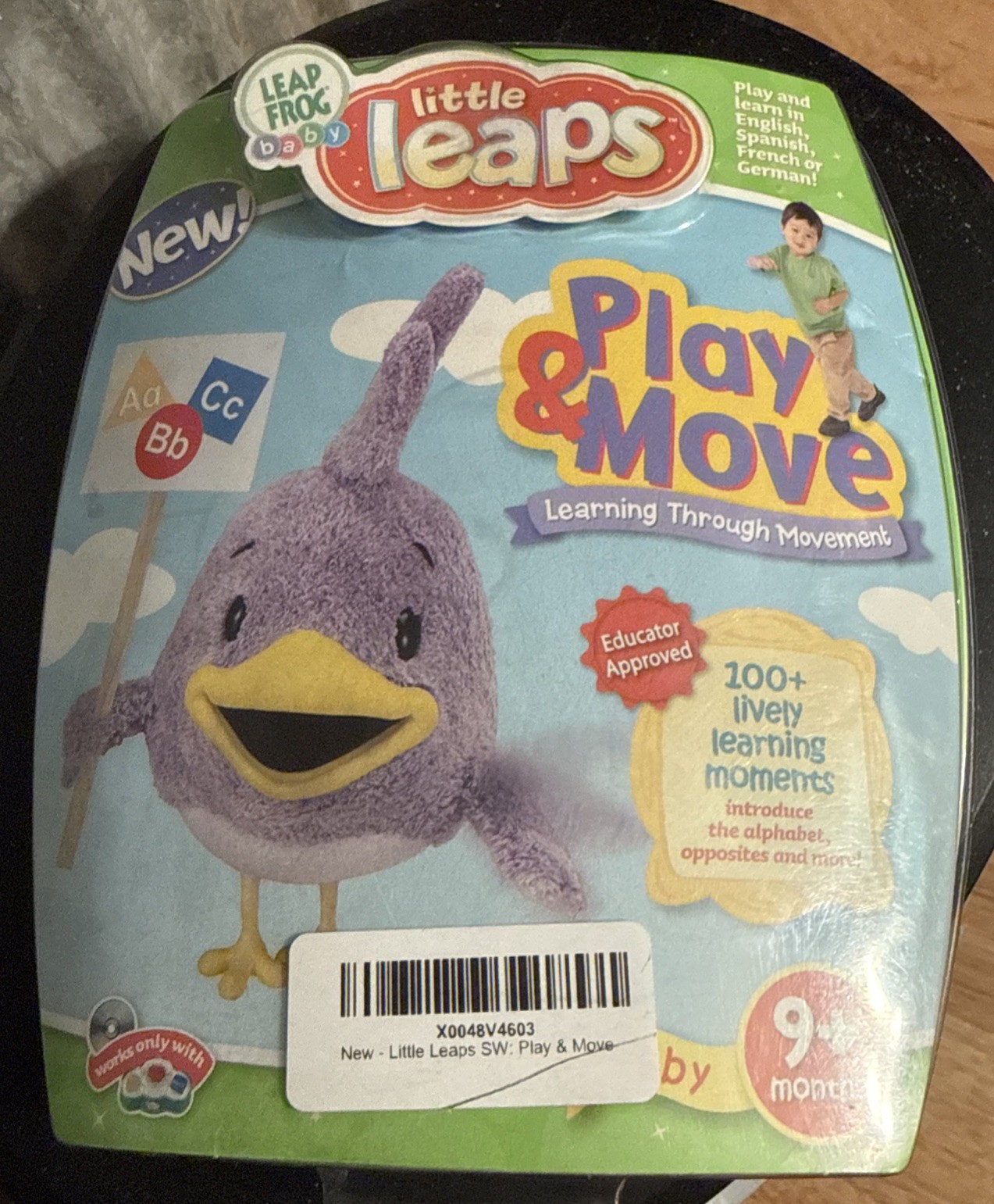 Leap Frog – Little Leaps Play & Move Interactive Learning Disc – Ages 9+ months