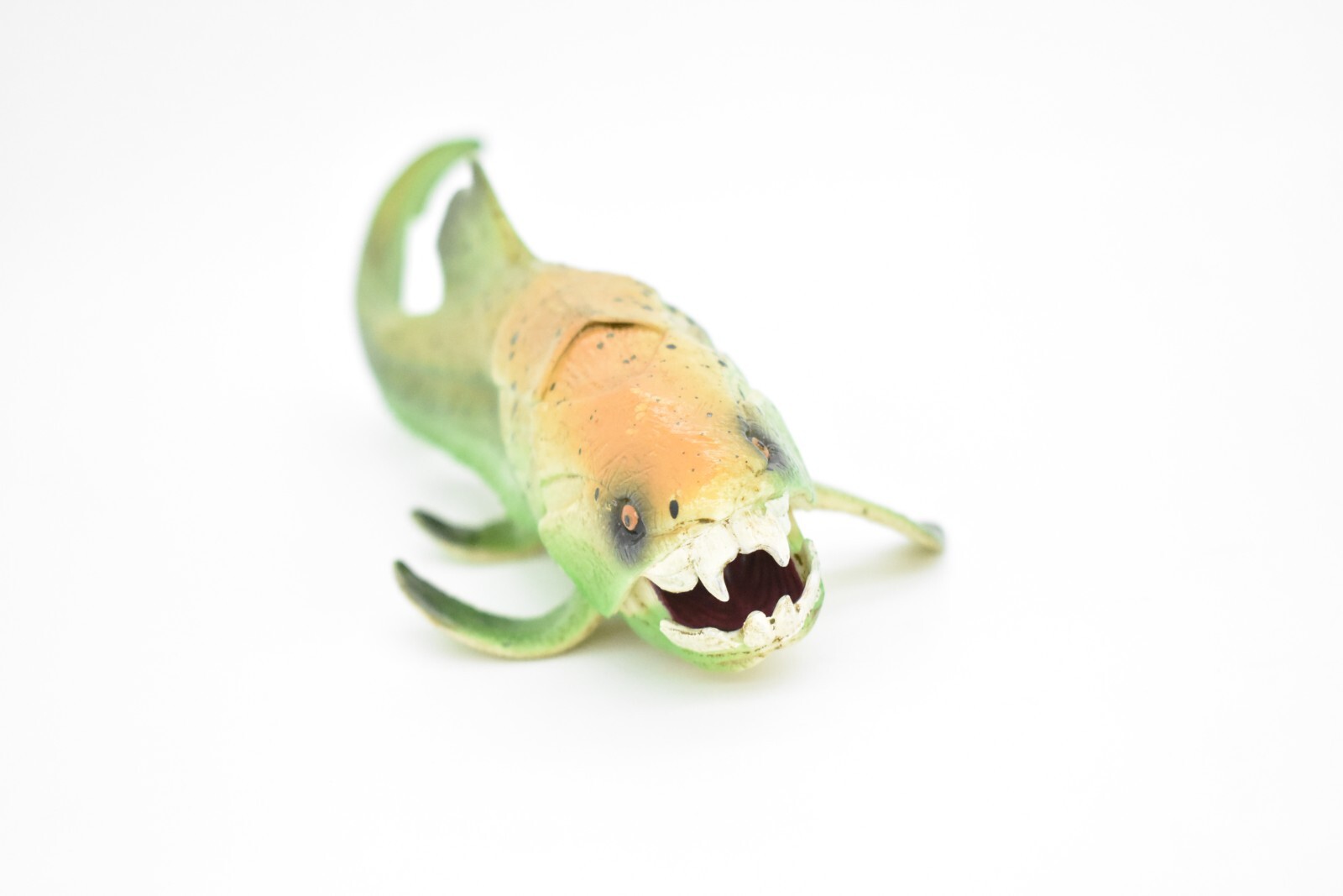 Dunkleosteus, Prehistoric Fish Dinosaur, Realistic Rubber Model Hand Painted Toy
