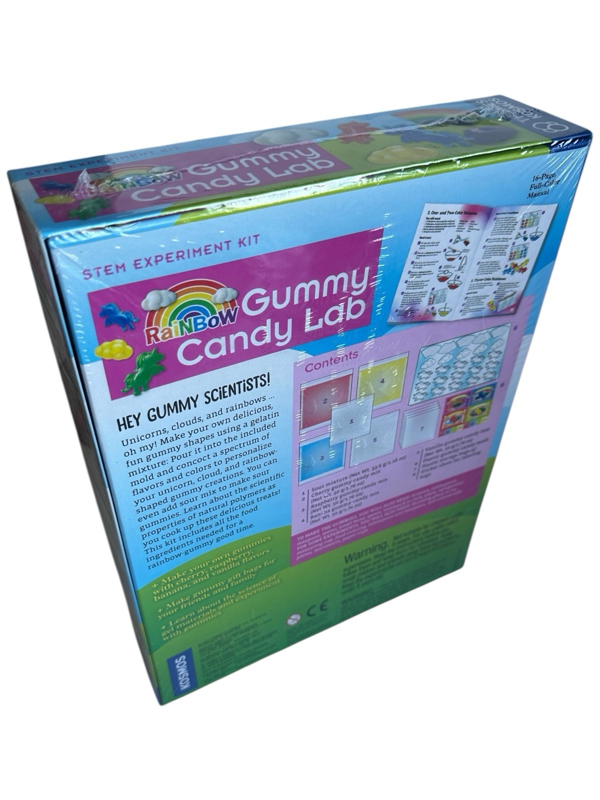Thames Kosmos Science Kit New Kids Rainbow Gummy Candy Lab STEM Educational Toy