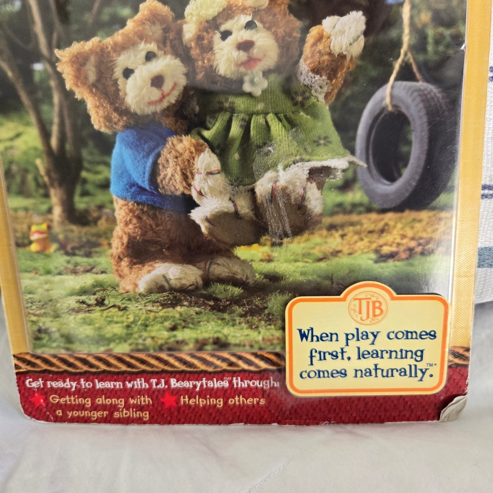 Playskool TJ Bearytales My Baby Sister and Me Educational Game Ages 3+ Vintage