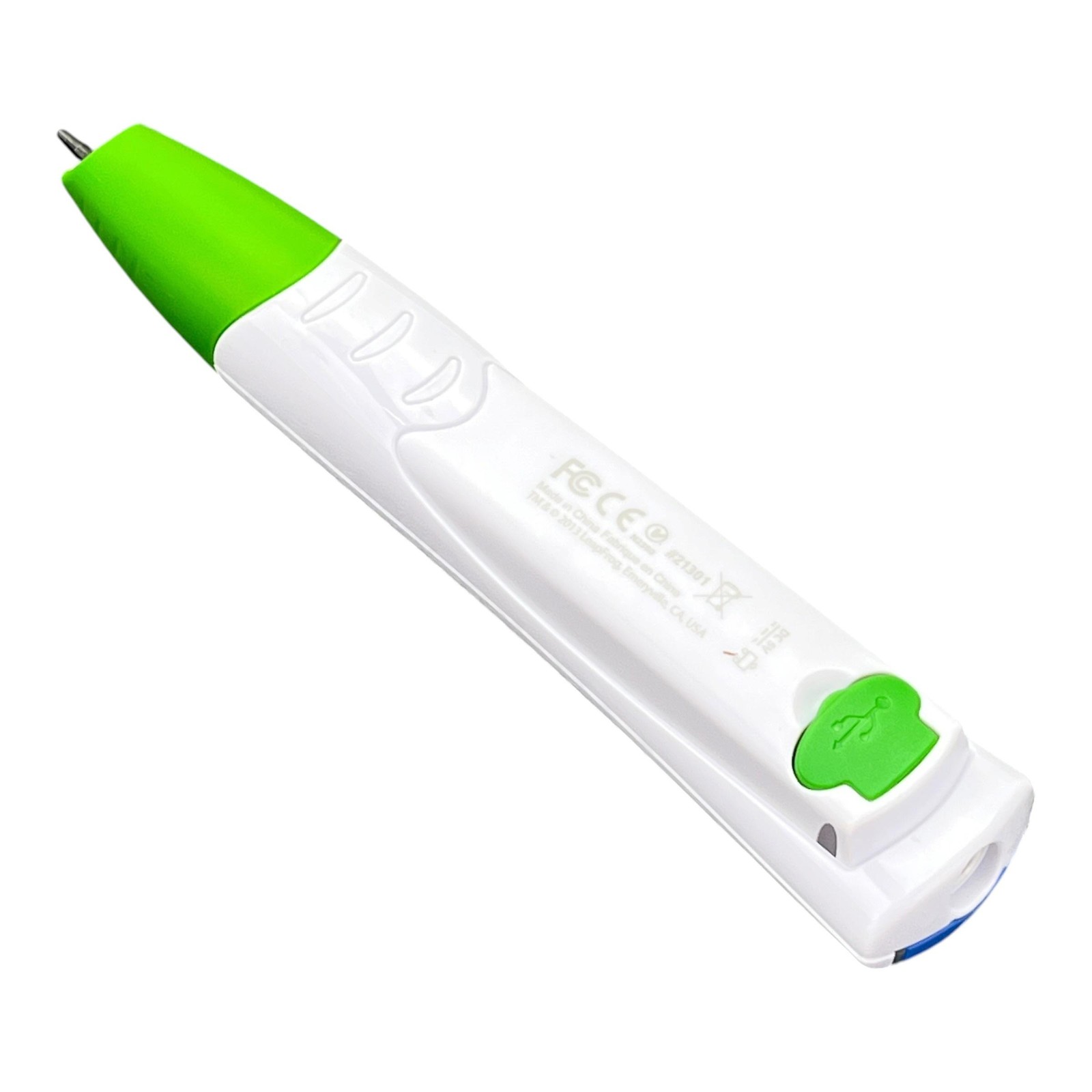 LeapFrog LeapReader Reading System Pen Green White Kids Learning Toy USB