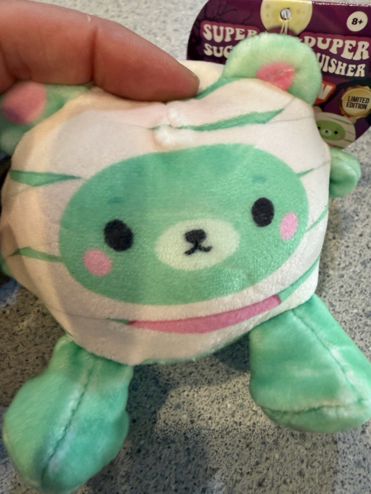 New Squishy Boo Crew Halloween Super Duper Sugar Squishers Goo Mummy Bear Green