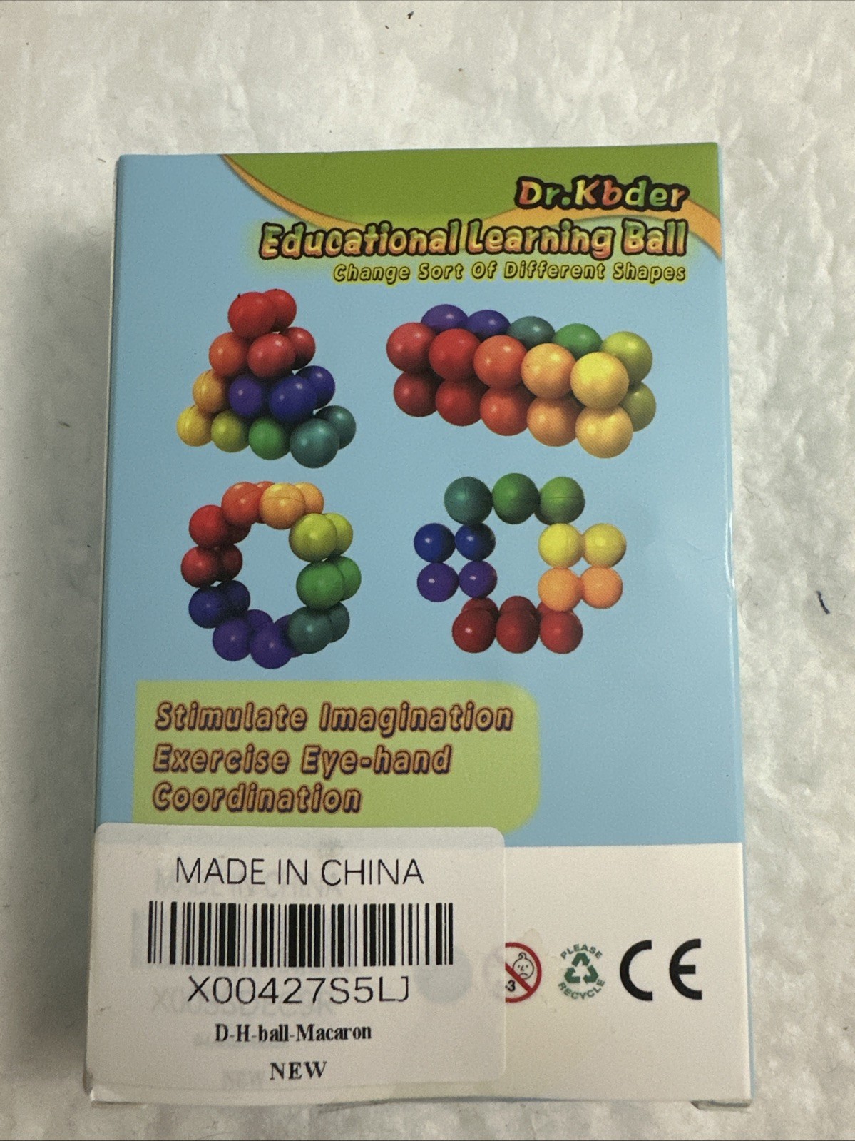 Dr.Kbder Learning Ball Tactile Sensory Toy for Kids Ages 4-7 8-11 Years