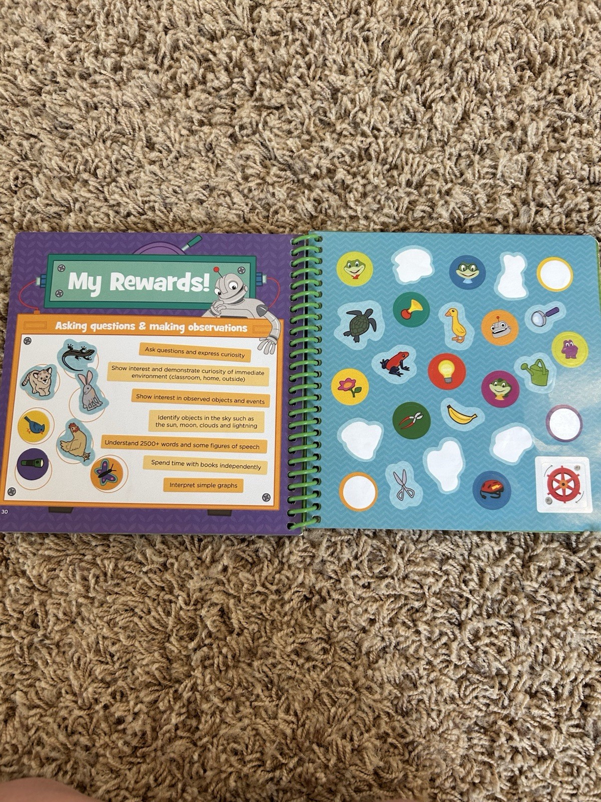 Leapfrog LeapStart Level 1 Level 2 Booklet Preschool**