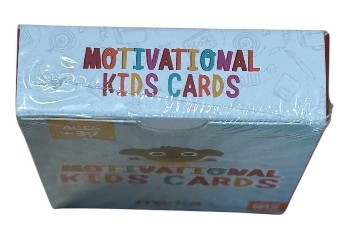 100 Motivational Flashcards for Kids – 2x 50 Educational Flash Cards for Ages 3+