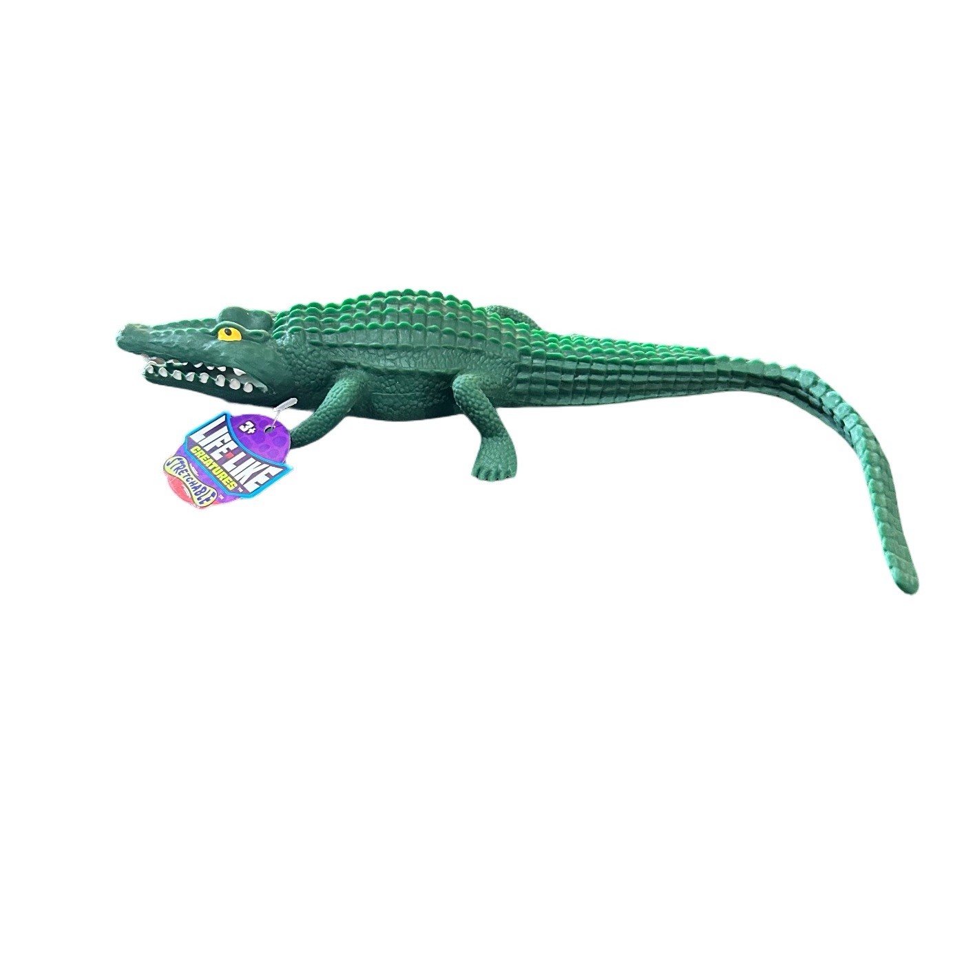 JA-RU Life Like Realistic 11” Alligator Jiggly Stretchy Sensory Tactile Toy New