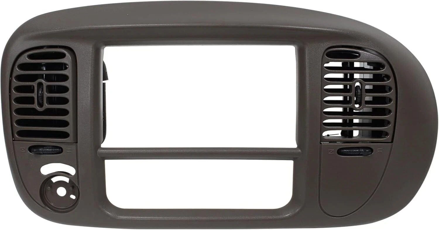 Brown Dash Radio Panel Bezel for Ford F-150 Expedition 1997-2003 w/Air