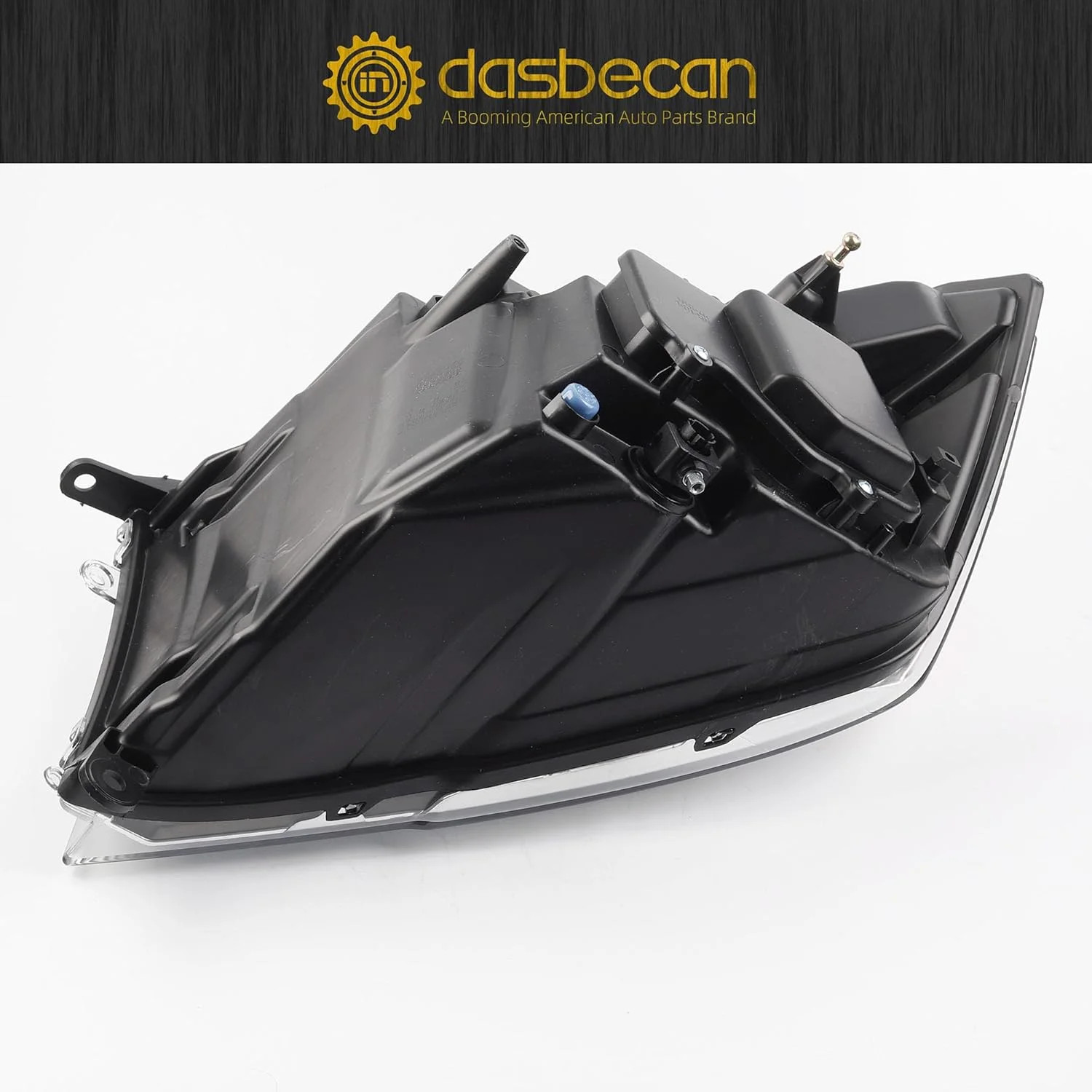 Dasbecan OE Projector Halogen Headlights w/LED Signal DRL Compatible With Dodge