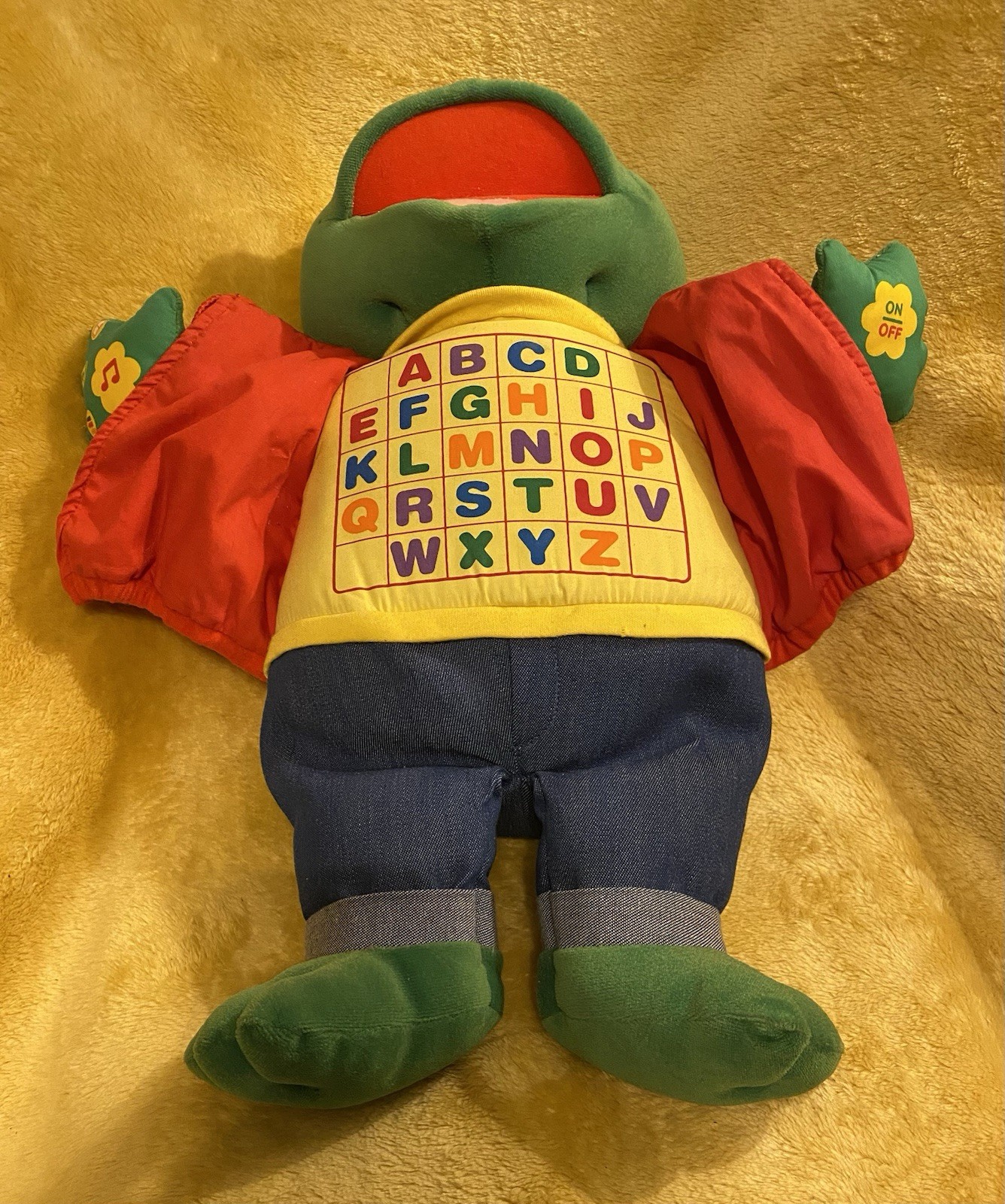 18” LeapFrog Read & Sing LITTLE LEAP Interactive Educational Plush Toy 2001-2003