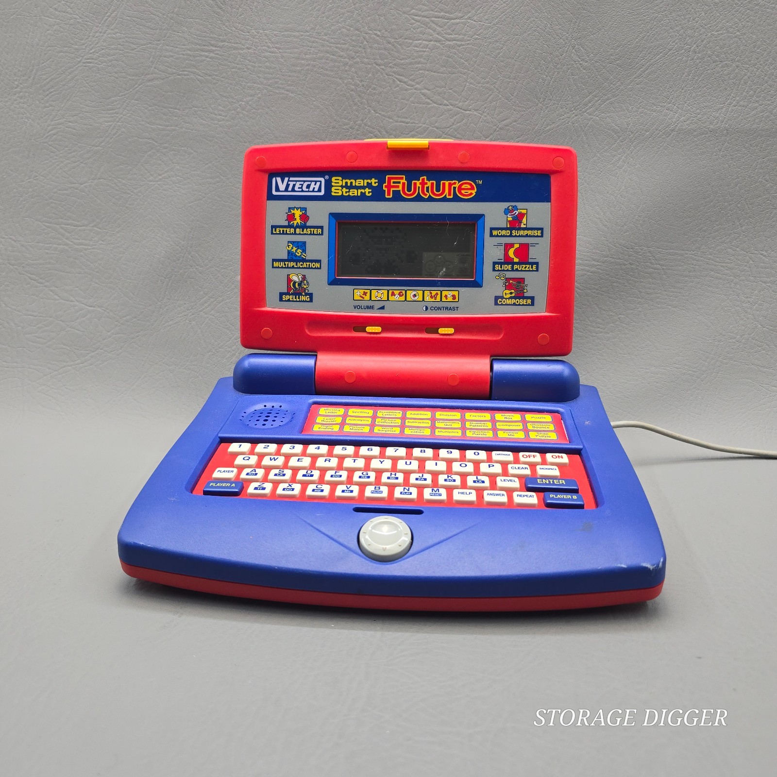 Vintage 1996 Vtech Smart Start Future Learning Laptop, Tested, Made in China