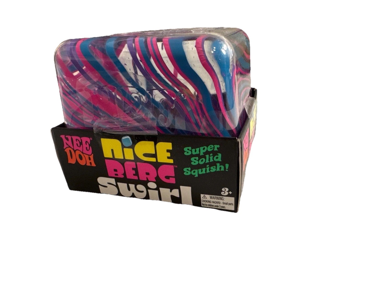 NeeDoh Nice Berg Swirl – BLUE PINK PURPLE SWIRL – NEW – AUTHENTIC