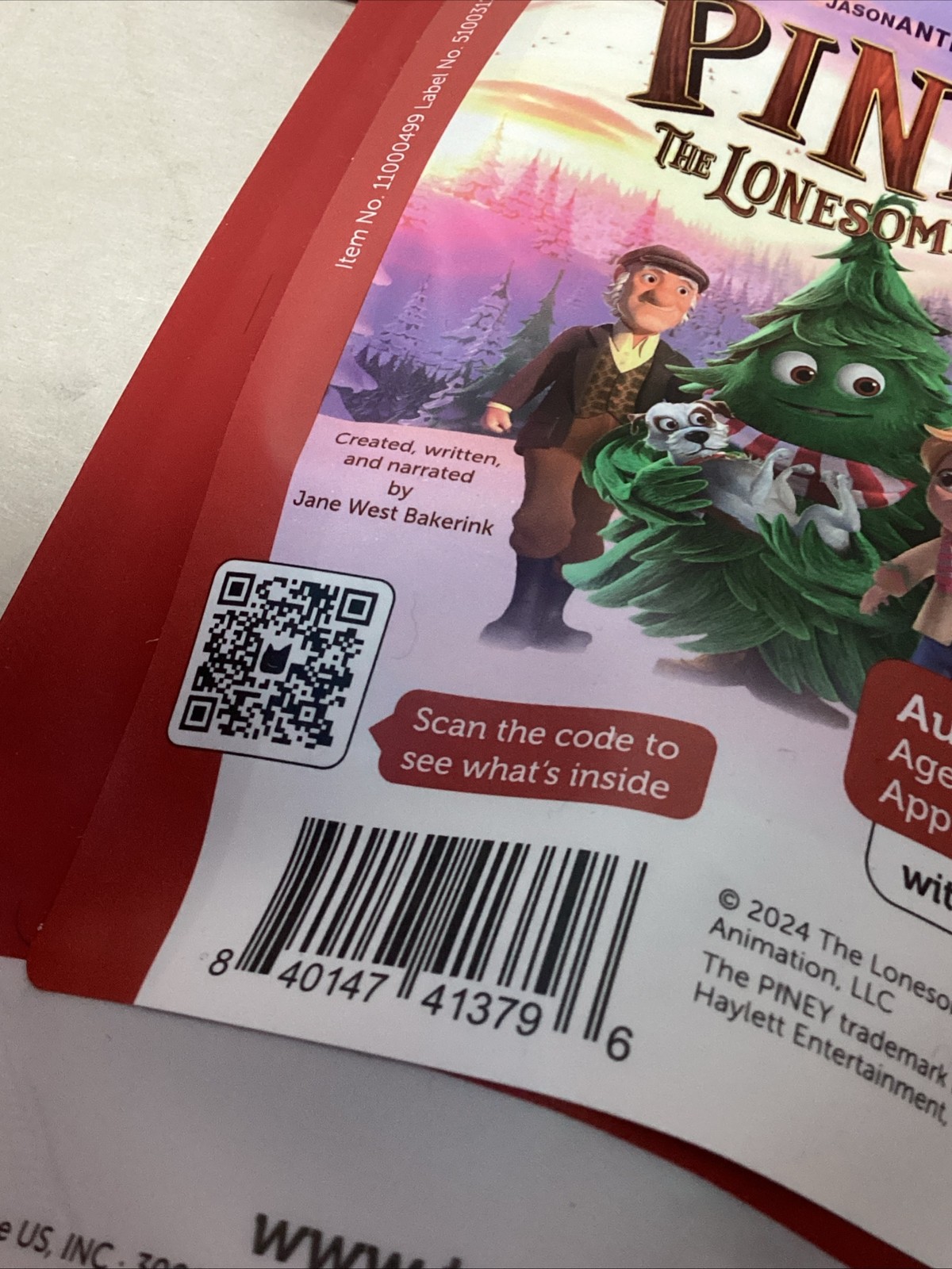 Tonies Piney The Lonesome Pine Audio Character For The Toniebox NEW SEALED