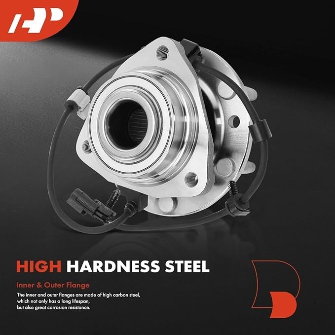 A-Premium 2 x Rear Wheel Bearing and Hub Assembly with 5-Lug Compatible with