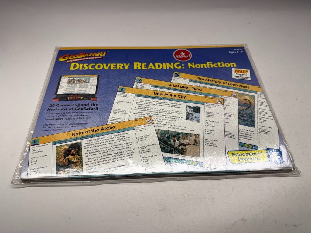 GeoSafari Full Set – Discovery Reading Nonfiction EI 8734 Combine N Save