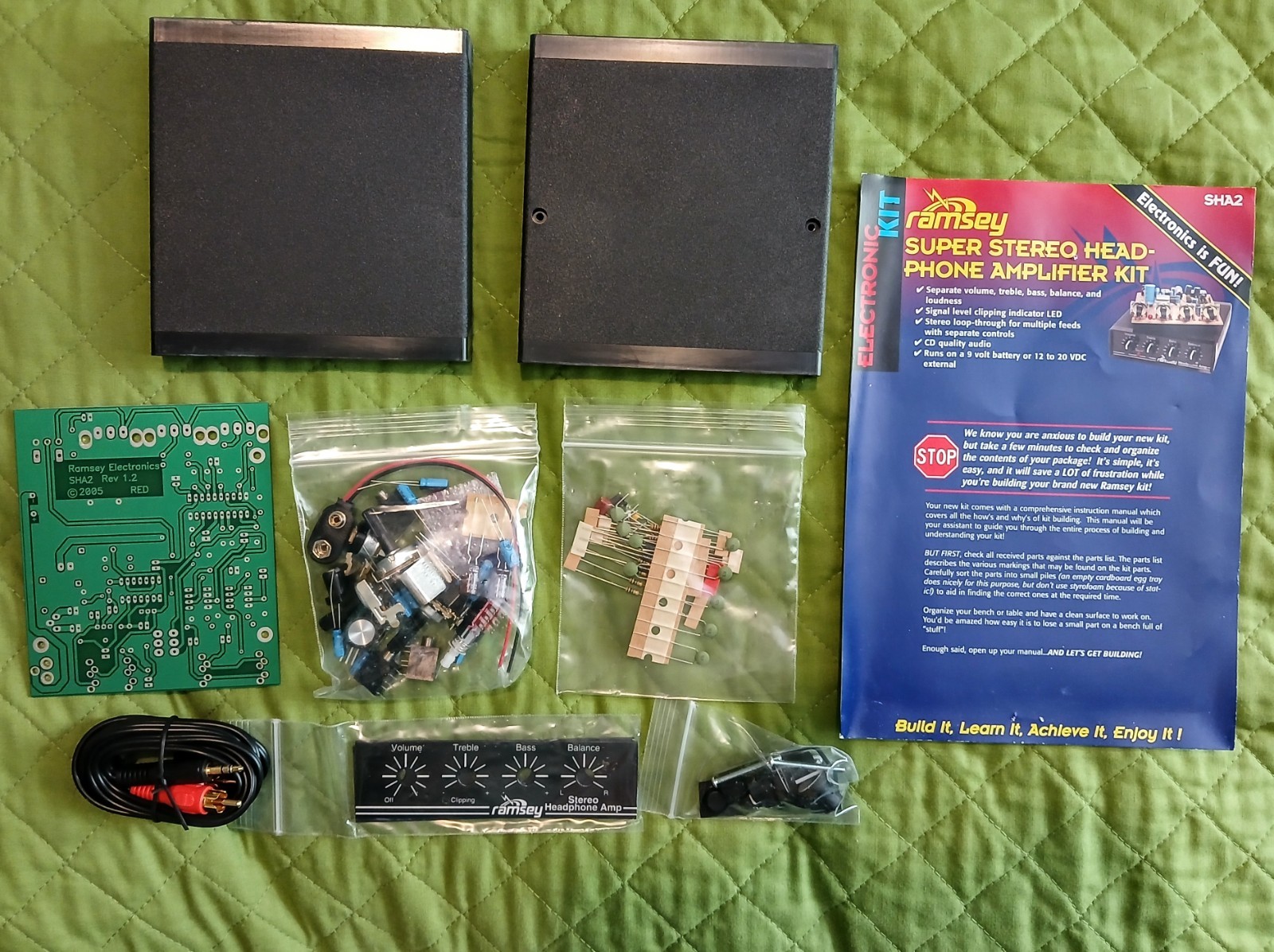Ramsay Super Stereo Headphone Amplifier Kit SHA2 – Box marked 2012 *No Manual*