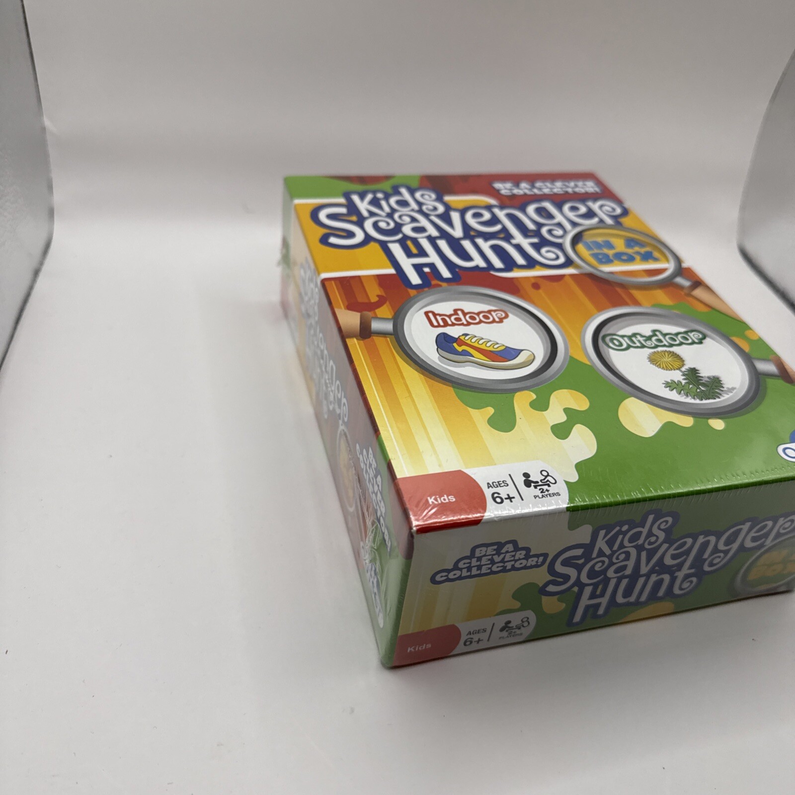 Kids Scavenger Hunt in a Box 2+ Players 96 Card Game Sealed NIB
