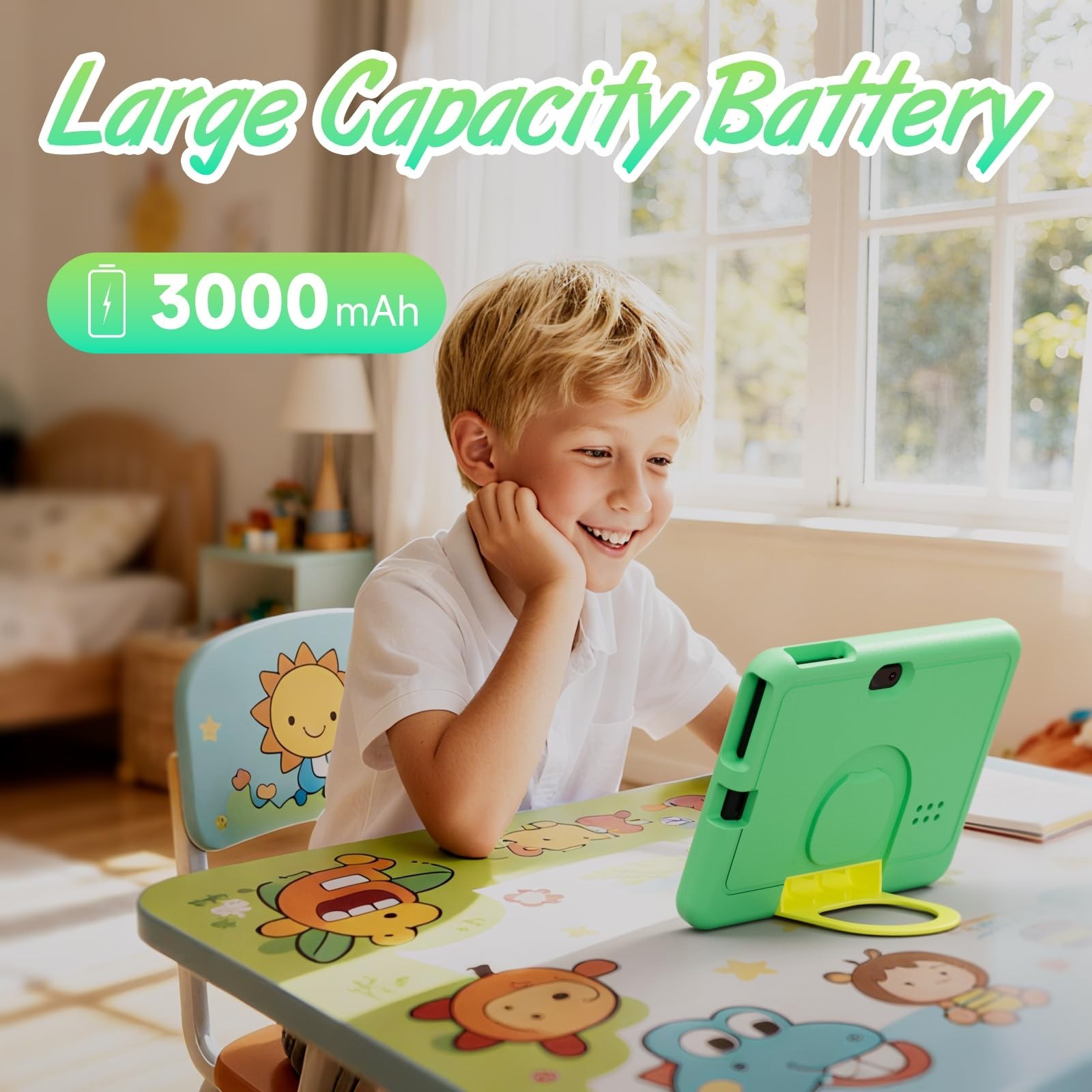 7″ Kids Tablet – Android, 4GB RAM, 32GB Storage, 1TB Expandable, Parental Contro