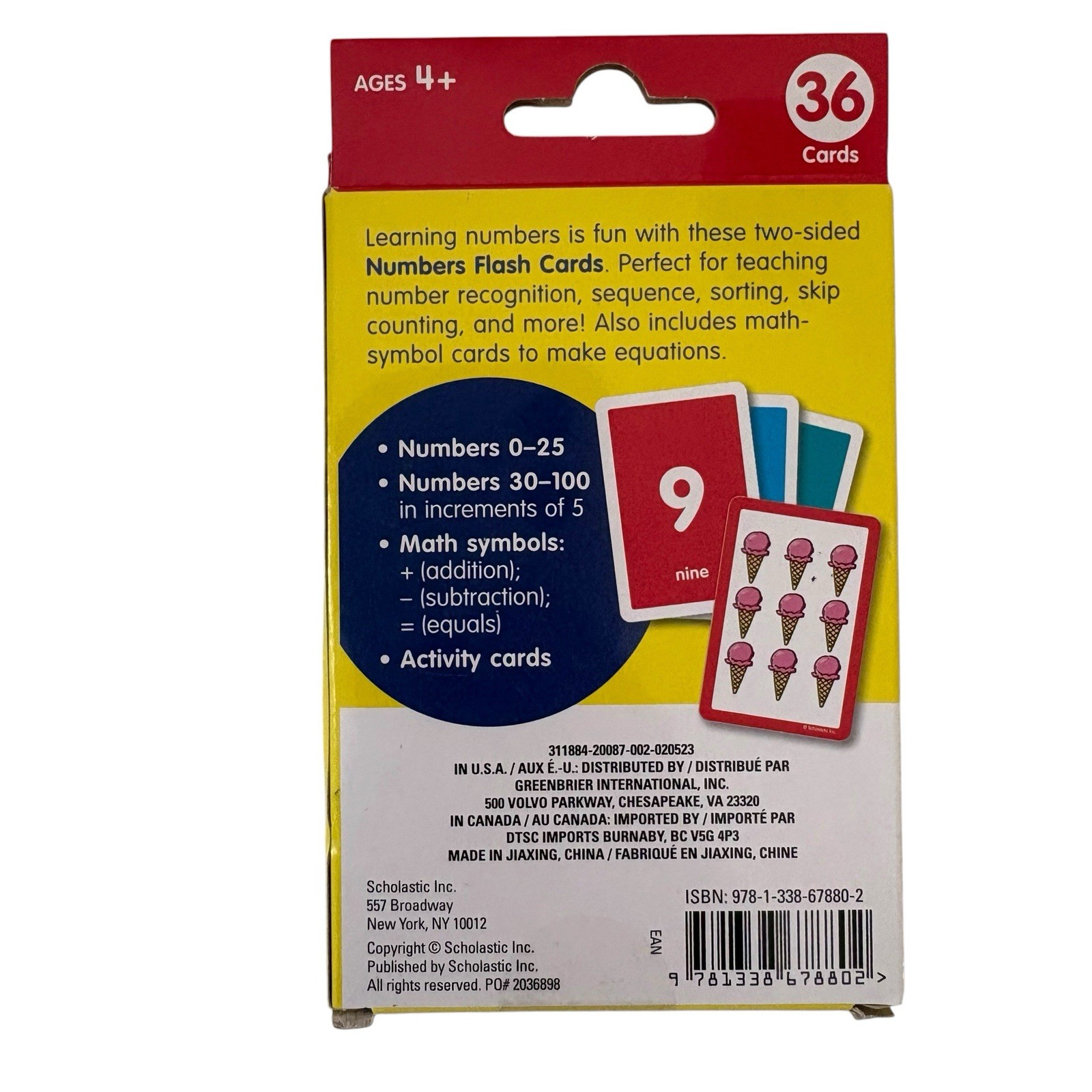 Flash Cards Lot Of 3 ABC Alphabet, Numbers, Mickey Colors & Shapes Preschool