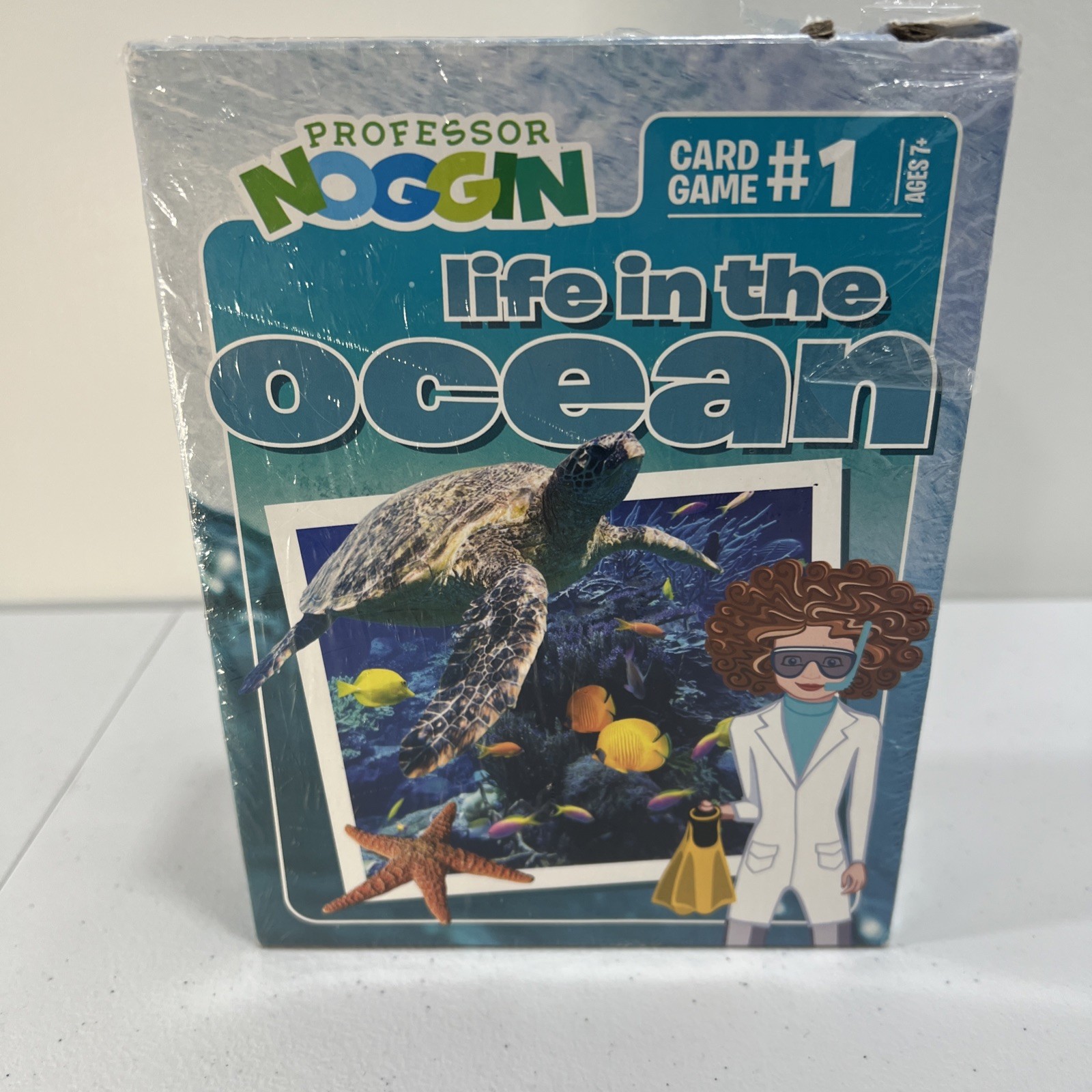 Professor Noggin Life In The Ocean Card Game #1 Educational Sealed