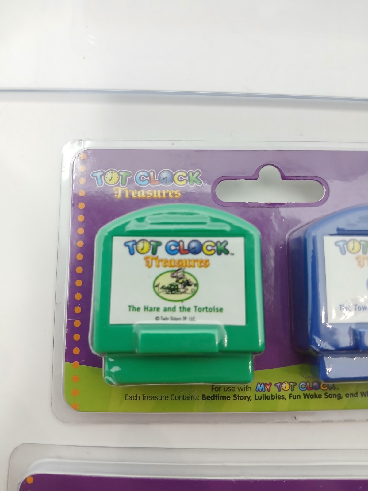 Set of 2 Tot Clock Treasure Story Cartridges 2 Pack Brand New