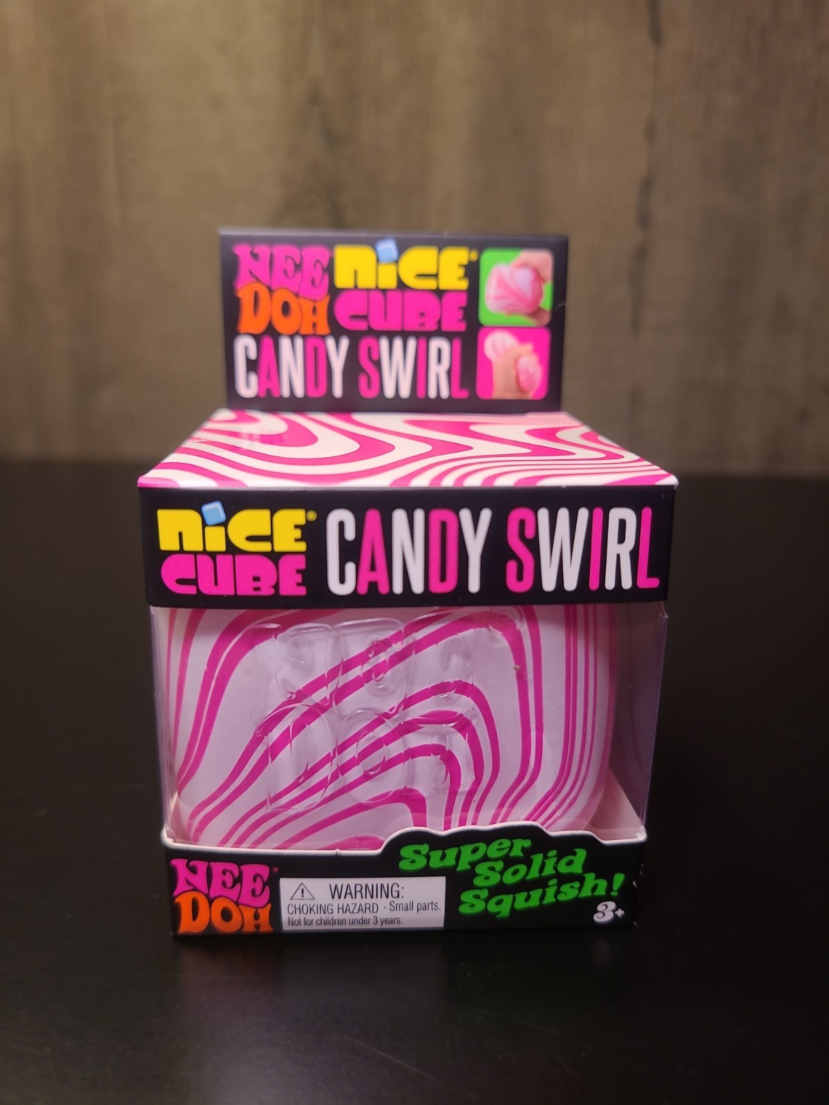 Authentic Needoh Candy Swirl Nice Cube UNRELEASED PINK Christmas 2026 RARE