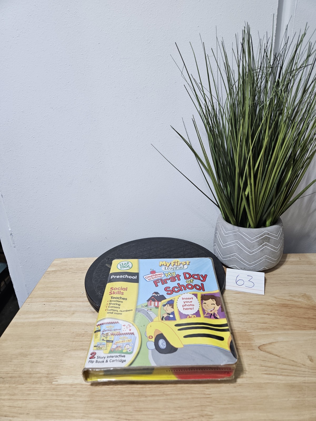 My First LeapPad: Preschool Social Skills – First Day of School Interactive Book