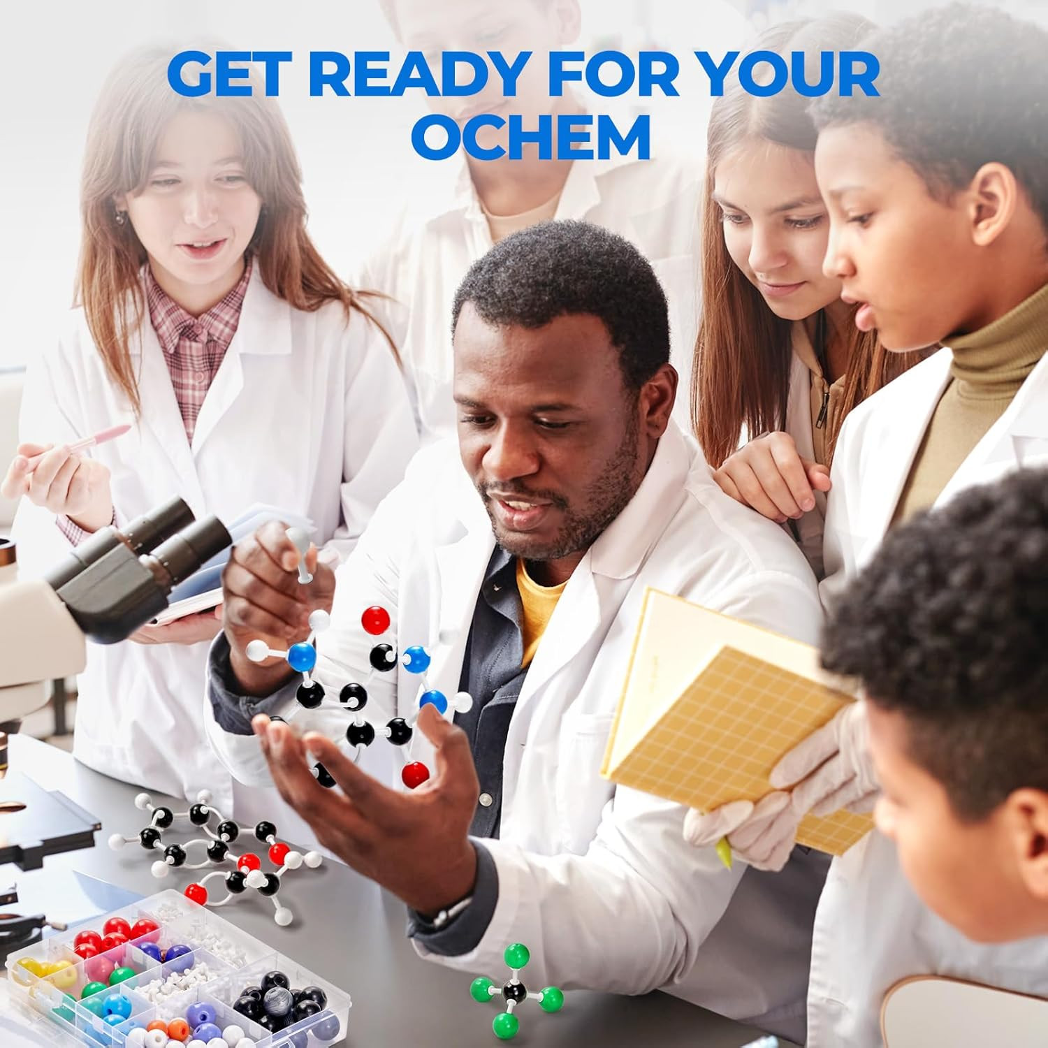 Molecular Model Kit (238Pcs), Organic Chemistry Molecule Science Gifts for Ochem