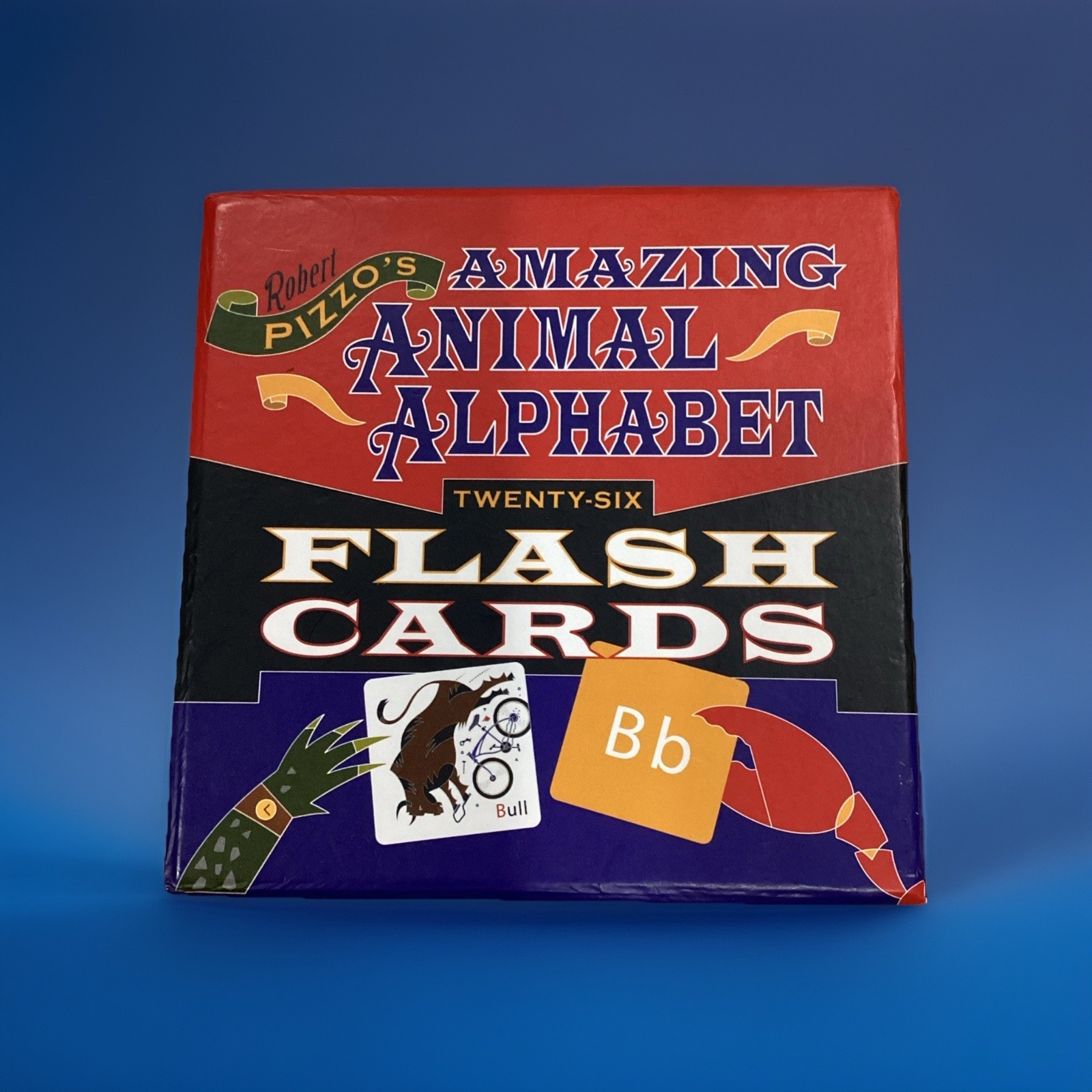 Robert Pizzo’s Amazing Animal Alphabet Flash Cards Educational Learning Game