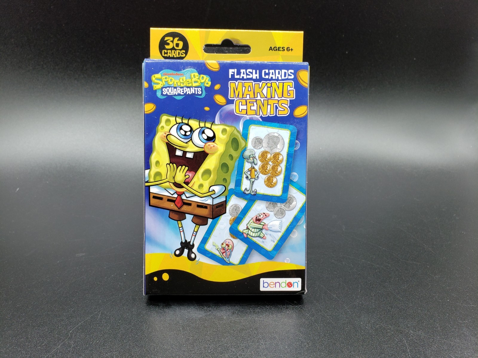 2025 Nickelodeon SpongeBob SquarePants “Making💰Cents🤑” 36 Learning Cards NIB