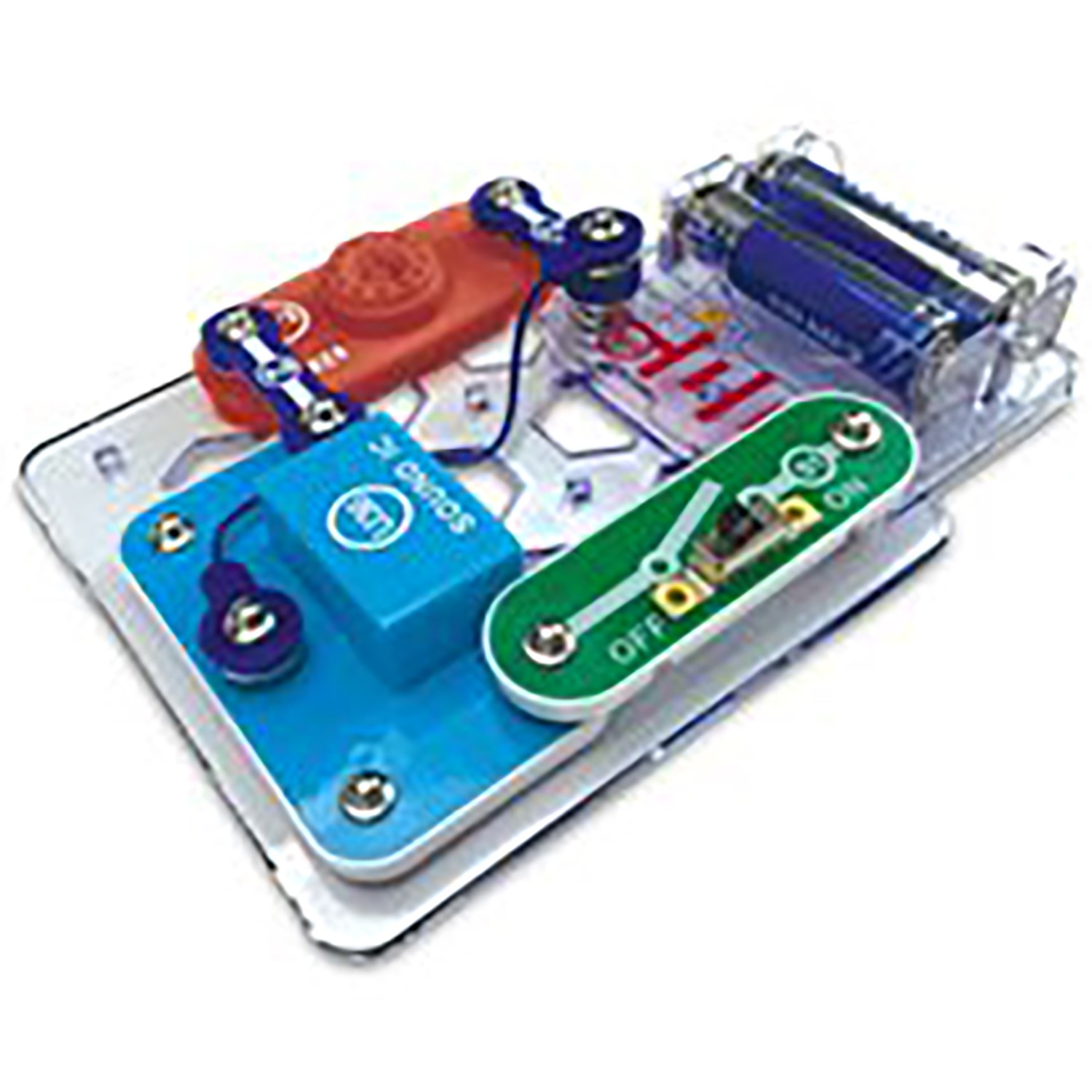 SNAP CIRCUITS: Snap & Draw – Color 3D Landscape Scene & Build Sound Circuits, 4+