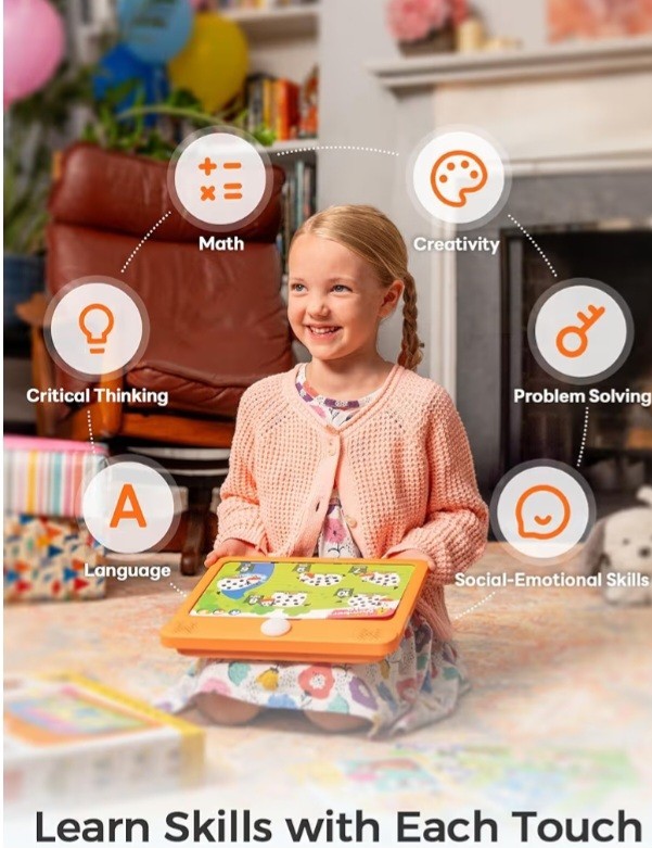 Think Academy My First Joy of Learning Electronic Learning System Ages 3+ ABC D…