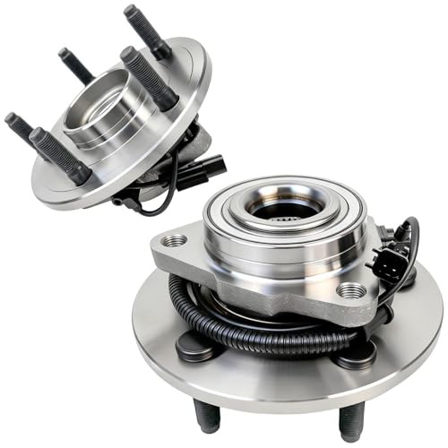 2Pcs 515097 Front Wheel Bearing Hub Assembly Fit for Cadillac Escalade ESV, for