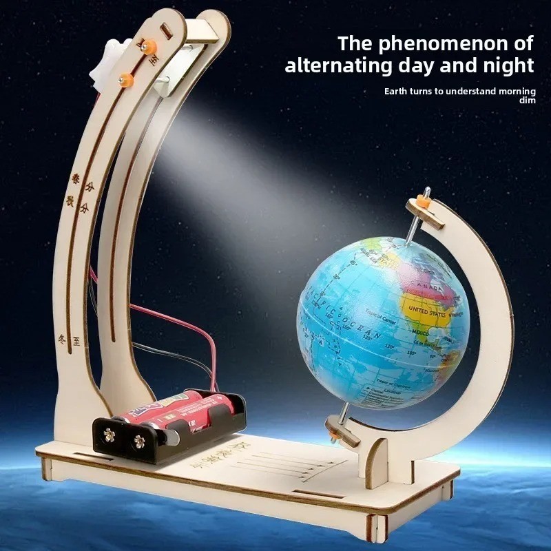 Kids Science Toys Day Night Alternation Globe Funny Teaching Aids Educational To