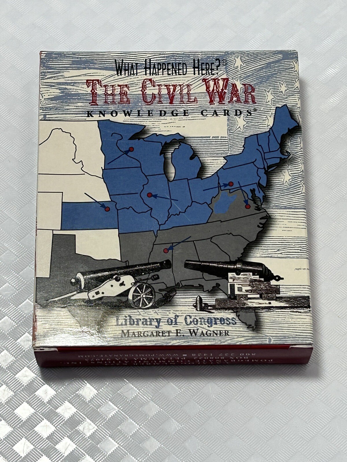 What Happened Here- The Civil War Knowledge Cards (48 Card Deck) Margaret Wagner