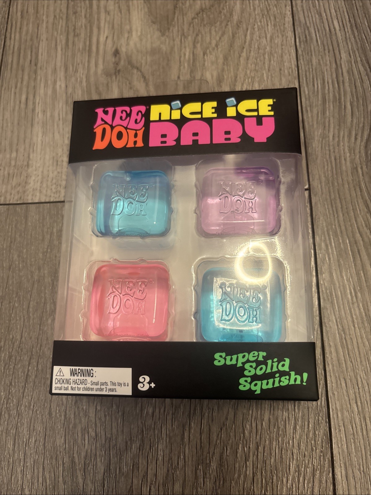 BRAND NEW ~ 4 Pack SEALED Needoh Nice Ice Baby Bundle (Mini Nice Cubes) Sold OUT