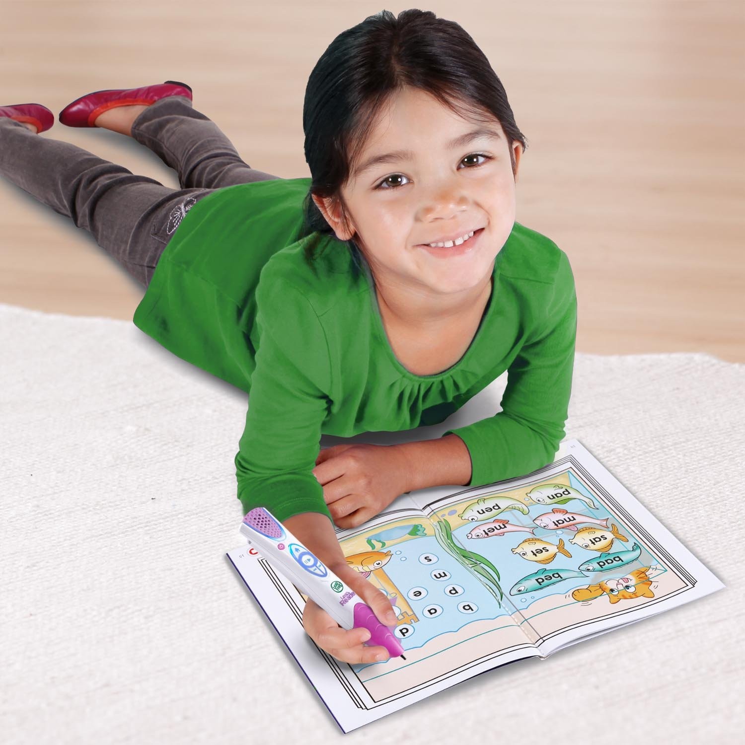 Learn-to-Read Mega Pack with 10 Books for LeapReader System, Pink