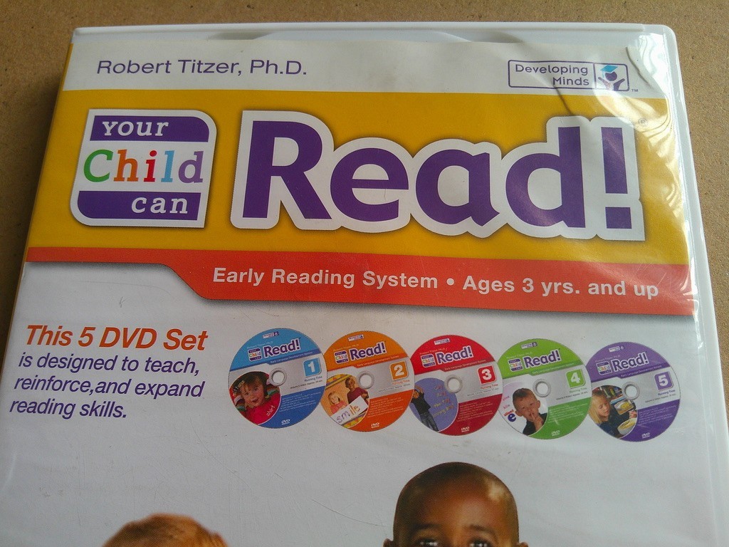 Your Child Can Read! 5 DVD Set by Robert Titzer ~ Reading System Developing