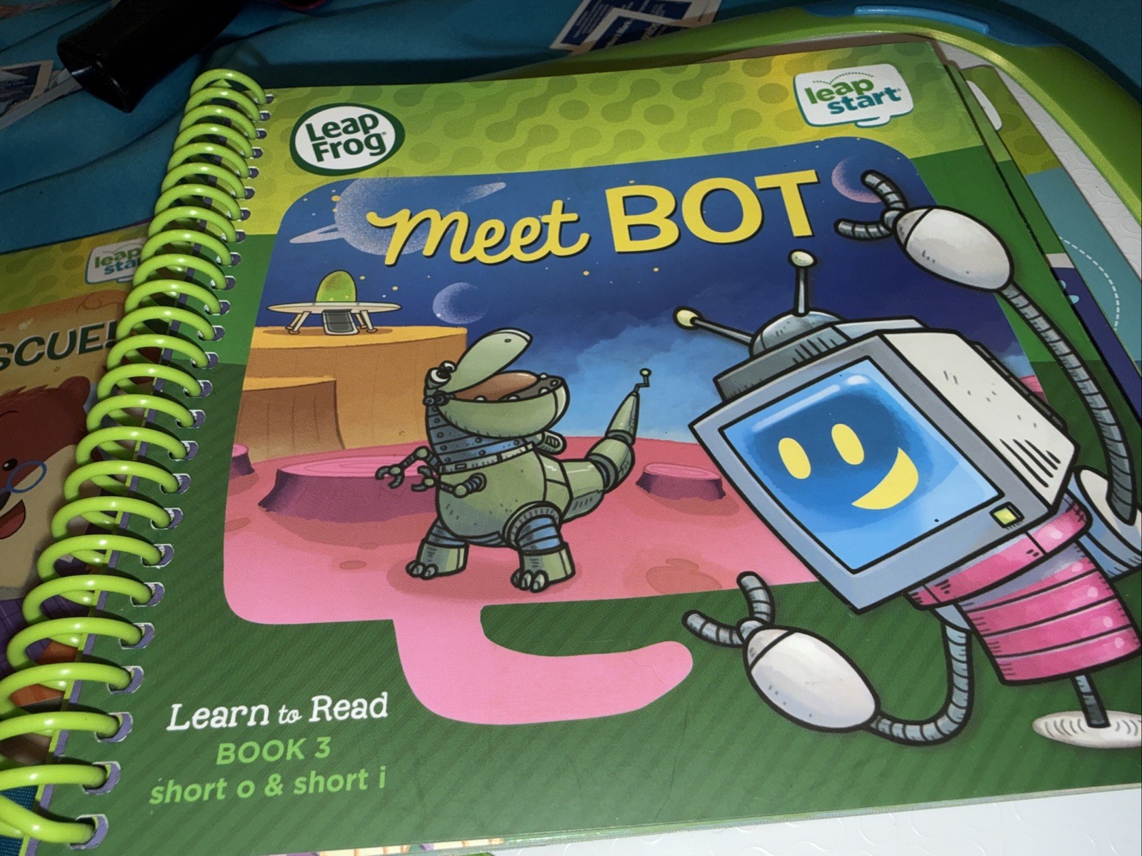 LeapFrog Leap Start 3D Learning Device Tested with 7 books B6