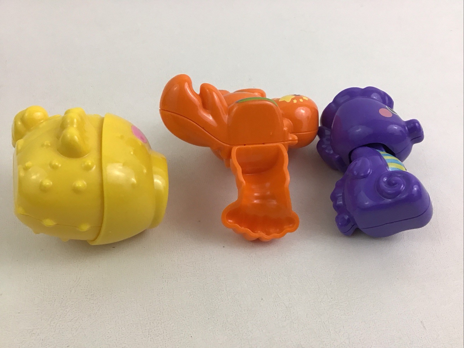 VTech Jiggle & Giggle Fishing Set Replacement Pieces Crab Octopus Seahorse Shark