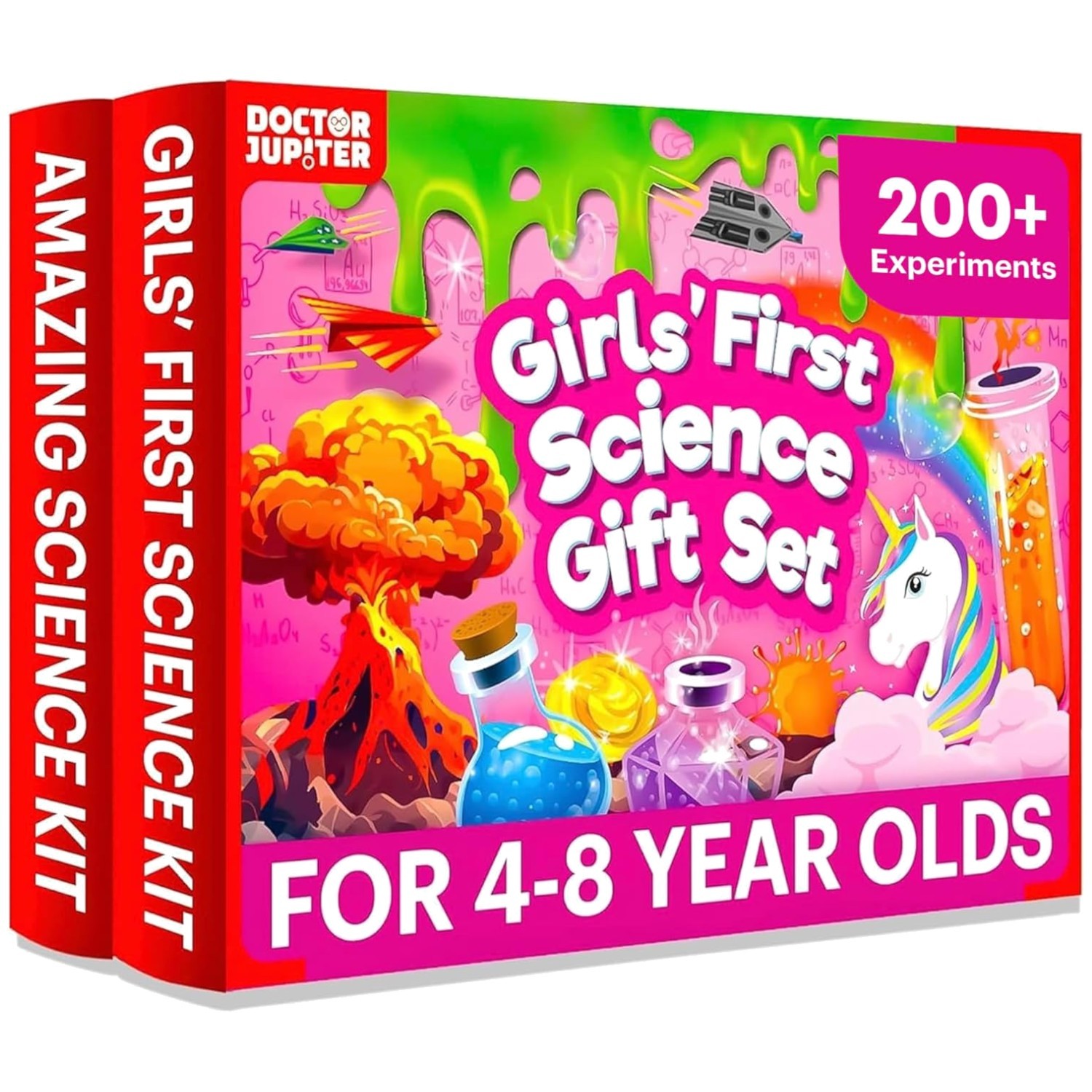 Fun STEM Learning Kit for Girls 4-8: 100+ Experiments