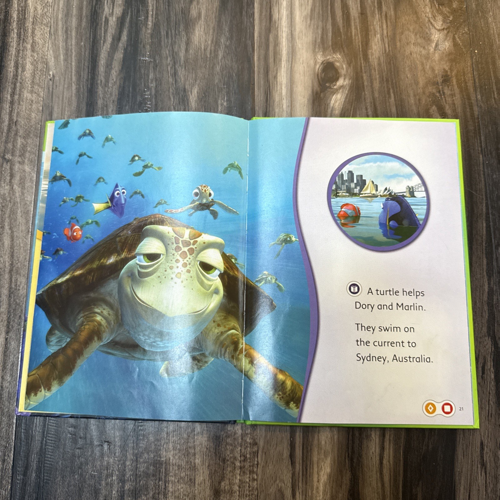 LeapFrog Tag Pen LeapReader book — Disney Pixar’s FINDING NEMO: LOST AND FOUND