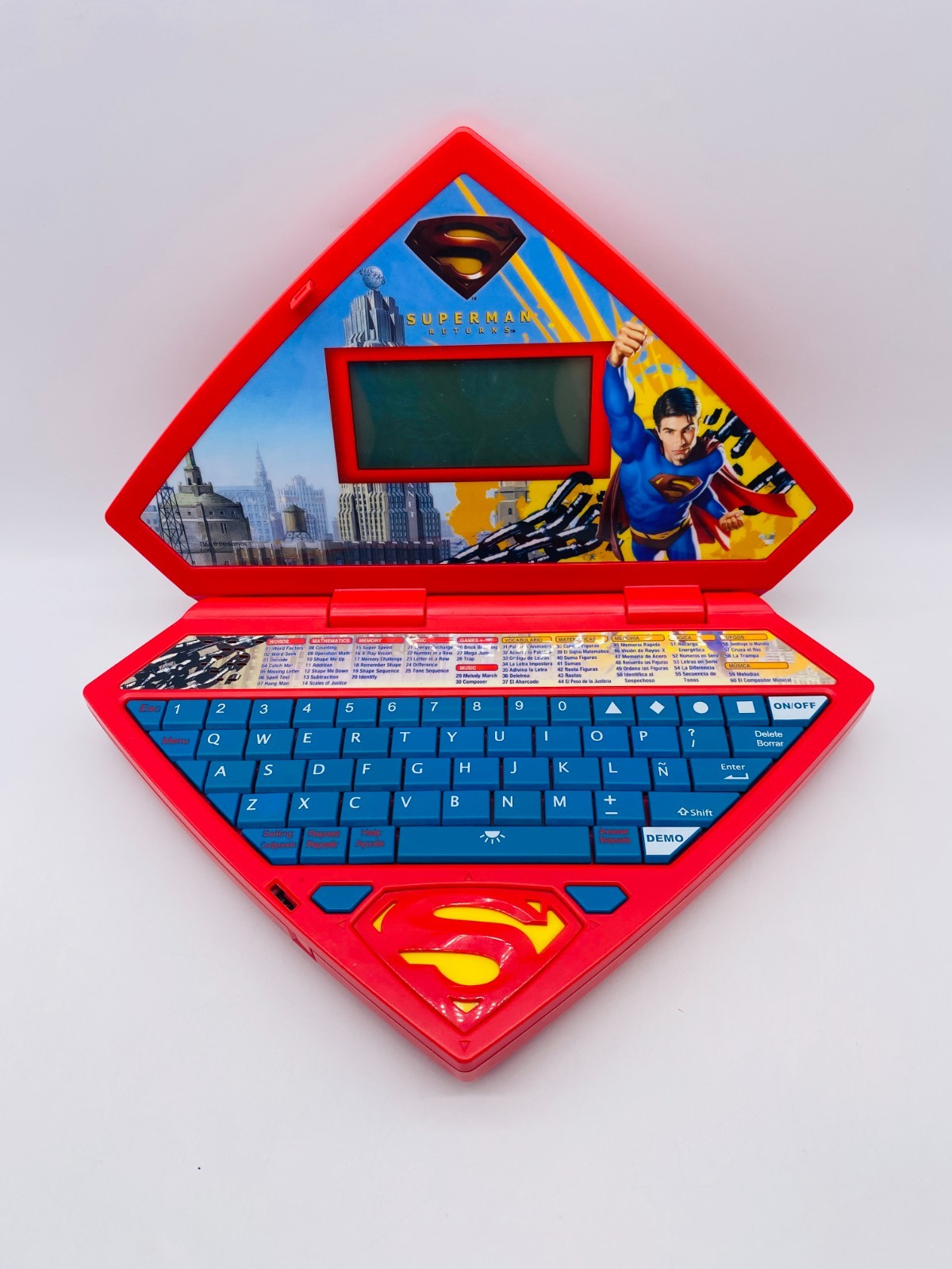 Oregon Scientific’s Superman Children’s Learning Advance Laptop READ DESCRIPTION