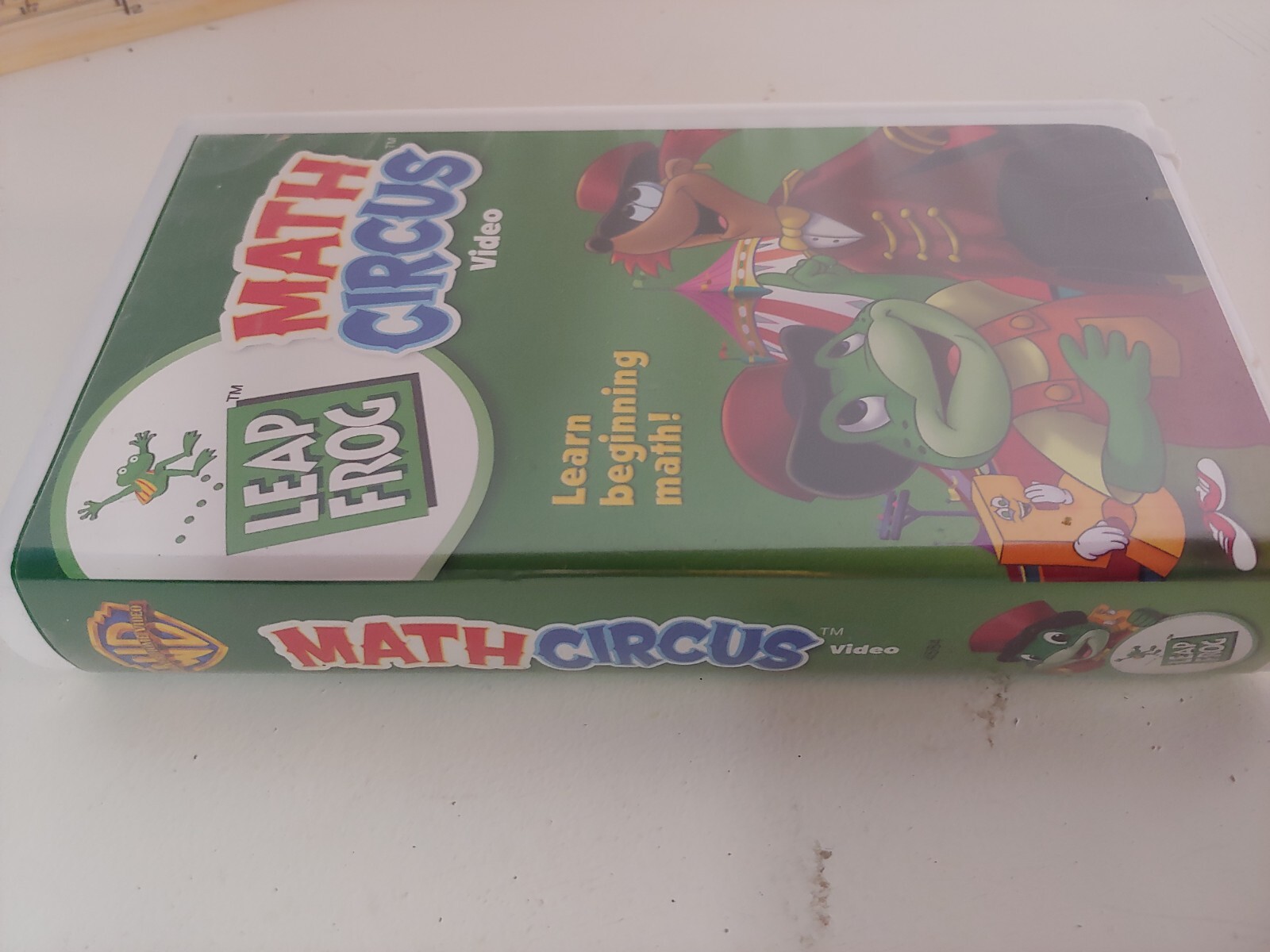 Leap Frog Math Circus VHS, New 2004