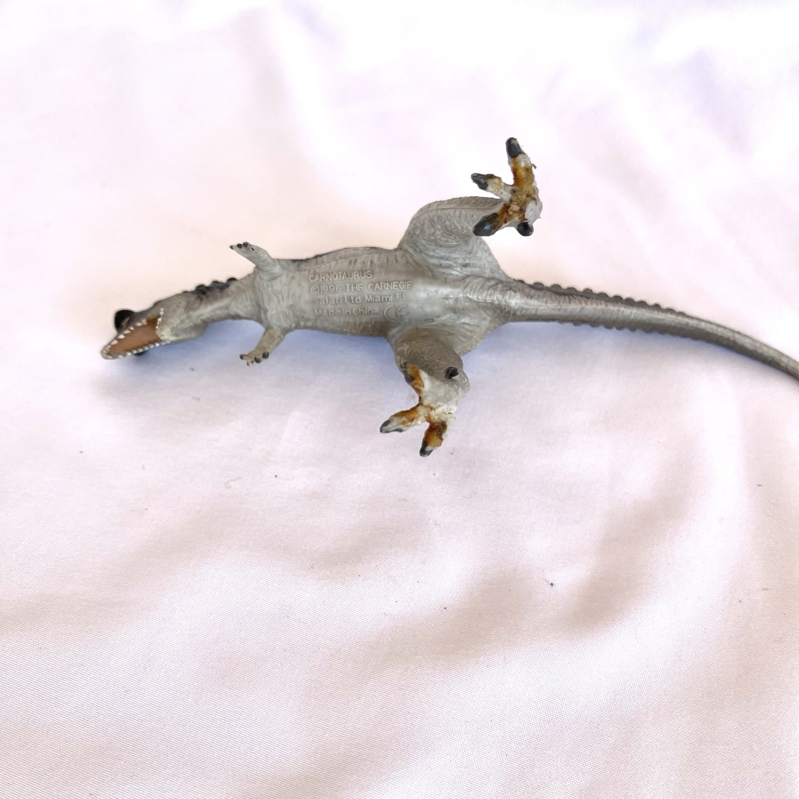 Vintage 1996-97 Safari Ltd Carnotaurus Carcharodontosaurus Baryonyx Dinosaur Lot