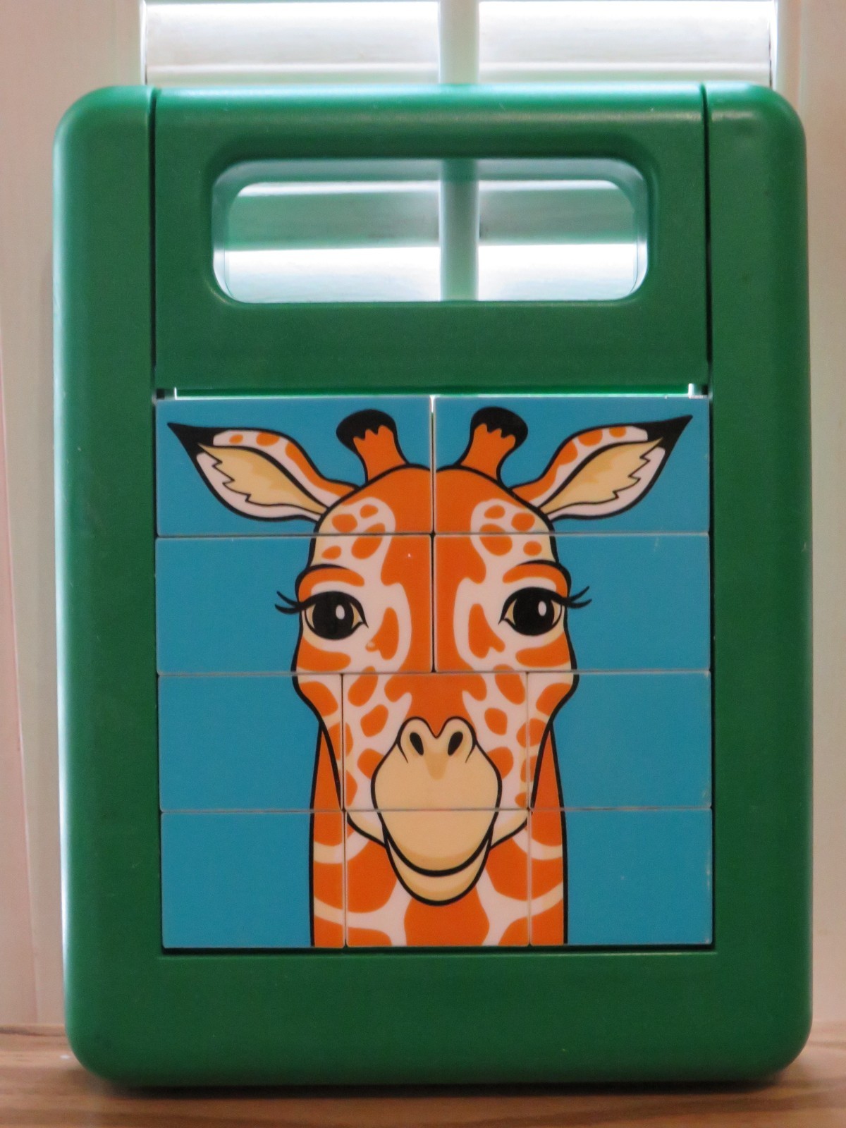 Schylling MIX OR MATCH Animal Puzzle 2004 Leisen ~ Zebra ~ Giraffe ~ Tiger