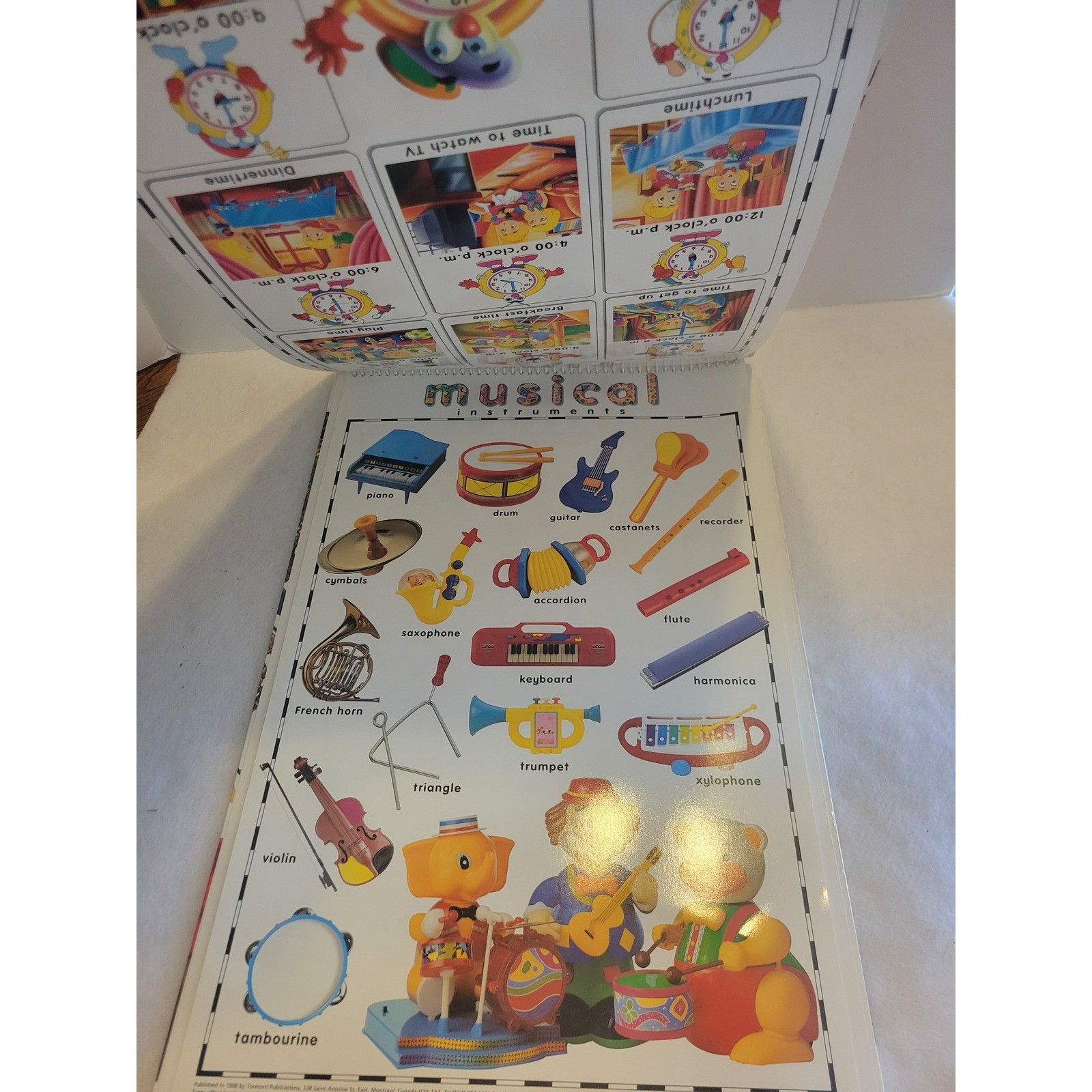 Tormont Flip and Learn Charts OS Multicolor 20 Educational Easel Charts 1998