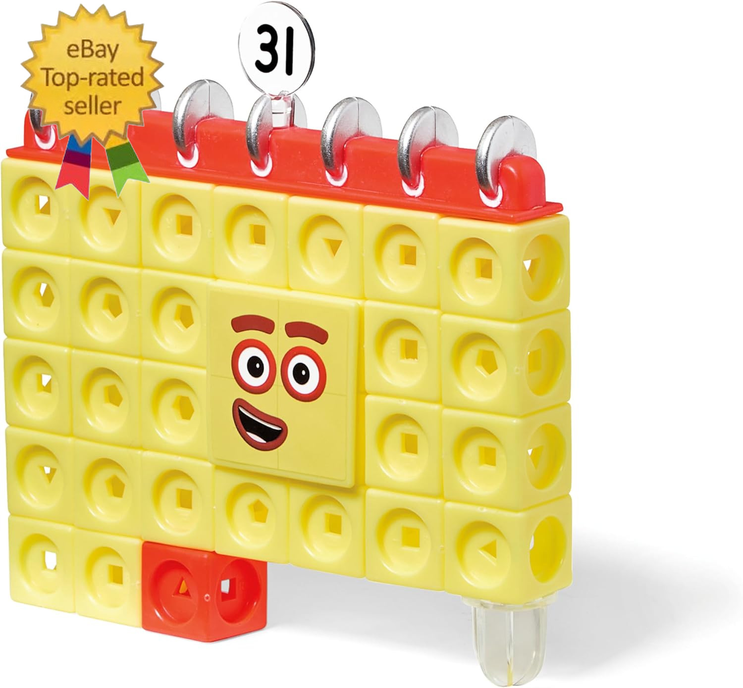 31-40 Mathlink Cubes Activity Set – Learn Numbers & Early Math Skills, Preschool
