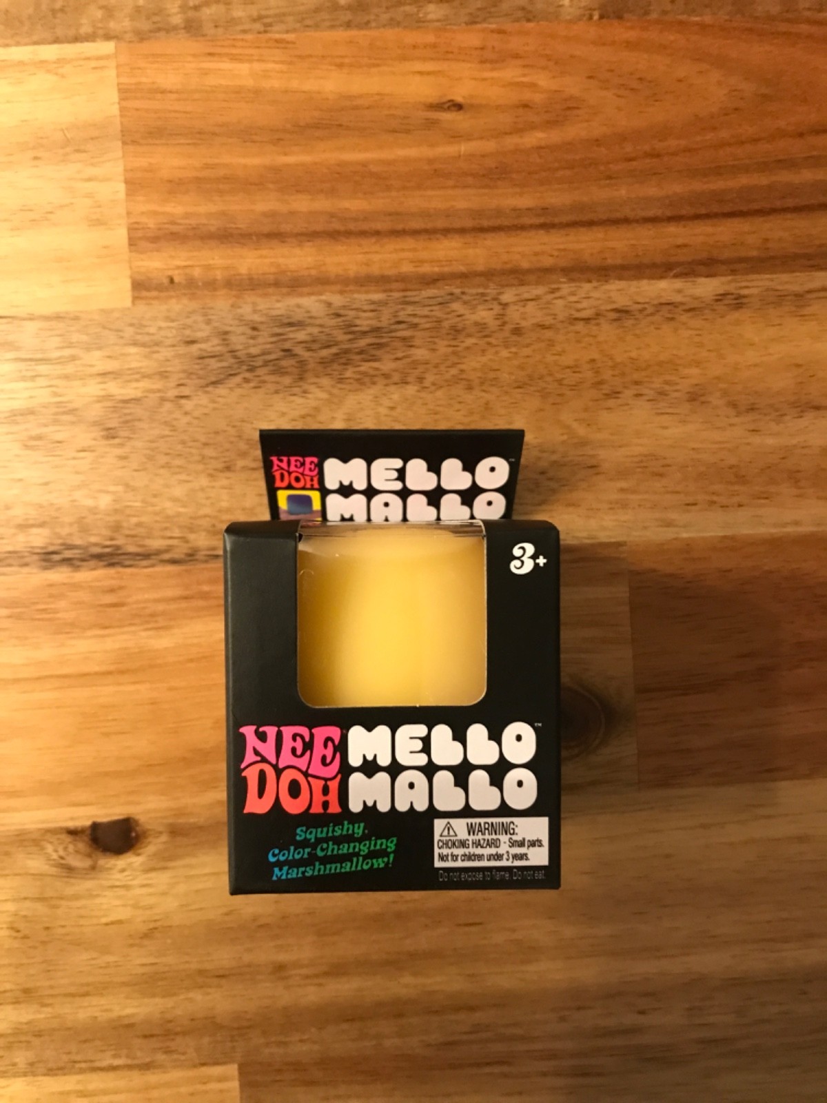 NeeDoh MELLO MALLO (YELLOW) VIRAL SQUISHY TOY! SCHYLLING / NEW / AUTHENTIC‼️