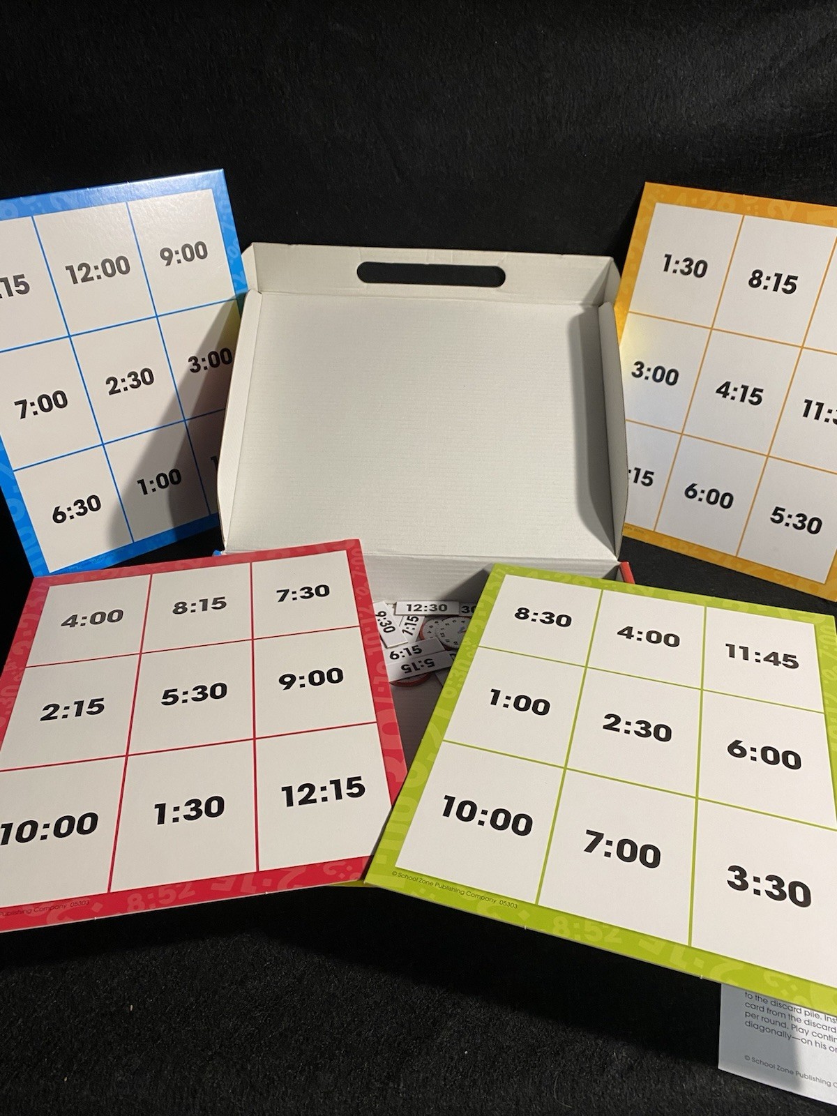 School Zone Telling Time Learning Set Ages 6 & Up Educational Toy